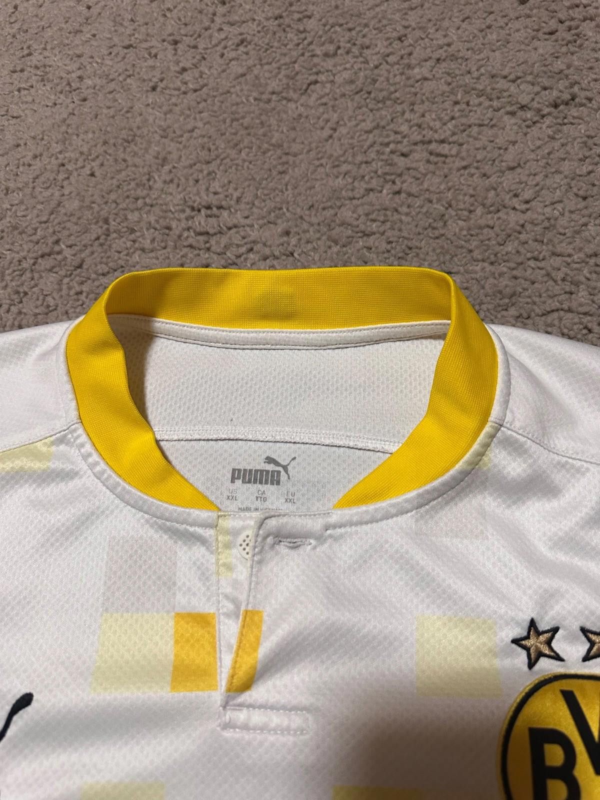 Puma BORUSSIA DORTMUND 2020 SHIRT SOCCER JERSEY PUMA #24 MEUNIER Size US XXL / EU 58 / 5 - 5 Thumbnail