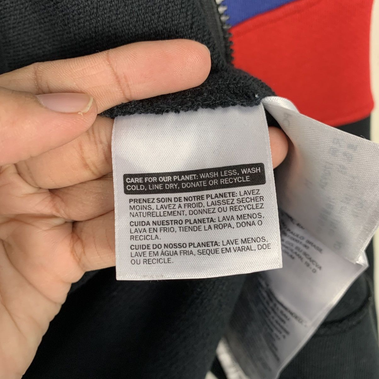 Levi's Levis Color Block Zipper Hoodie Size US M / EU 48-50 / 2 - 19 Thumbnail