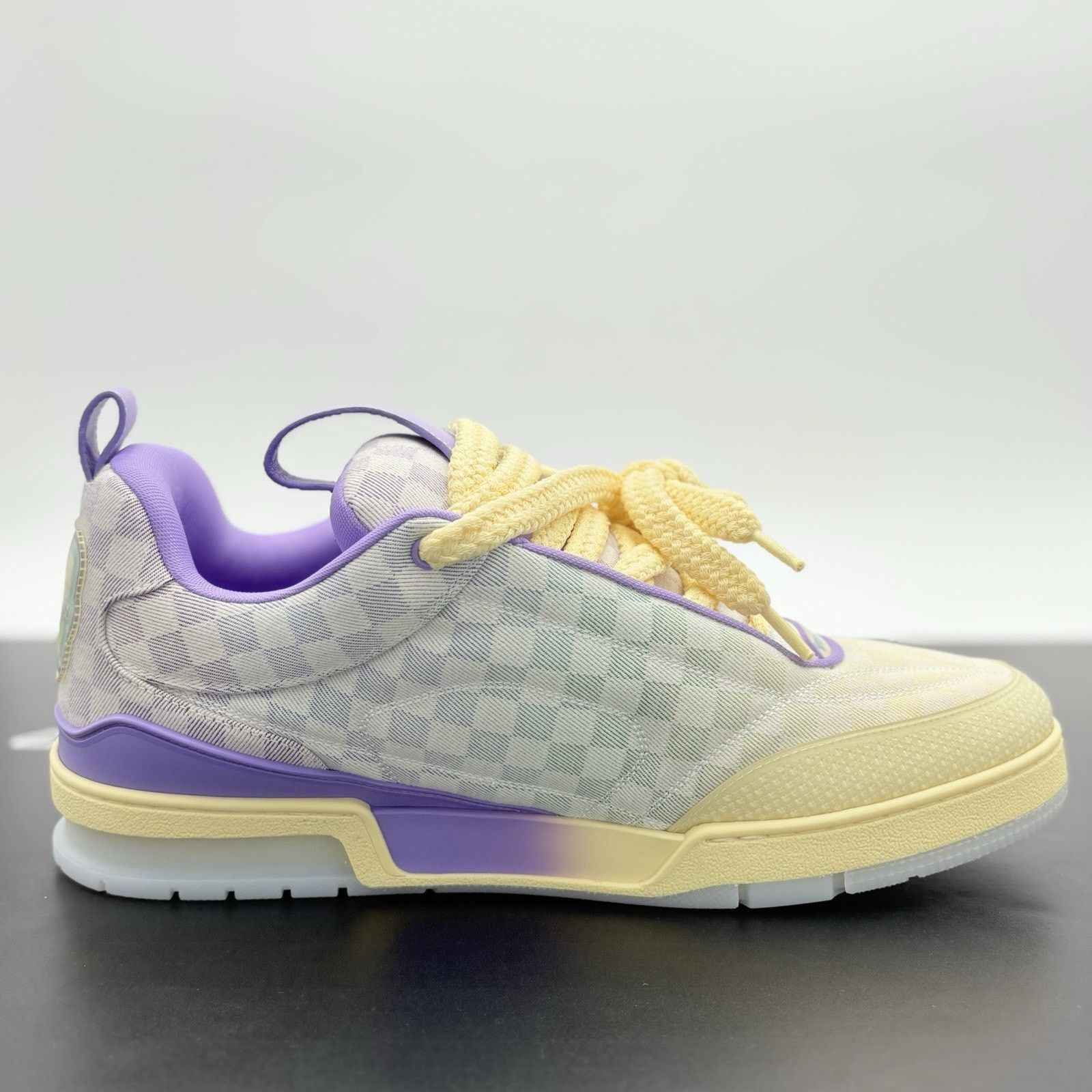 Louis Vuitton (13-13.5 US) Louis Vuitton Skate ' Gradient Purple ' | NEW! Size US 13 / EU 46 - 10 Thumbnail