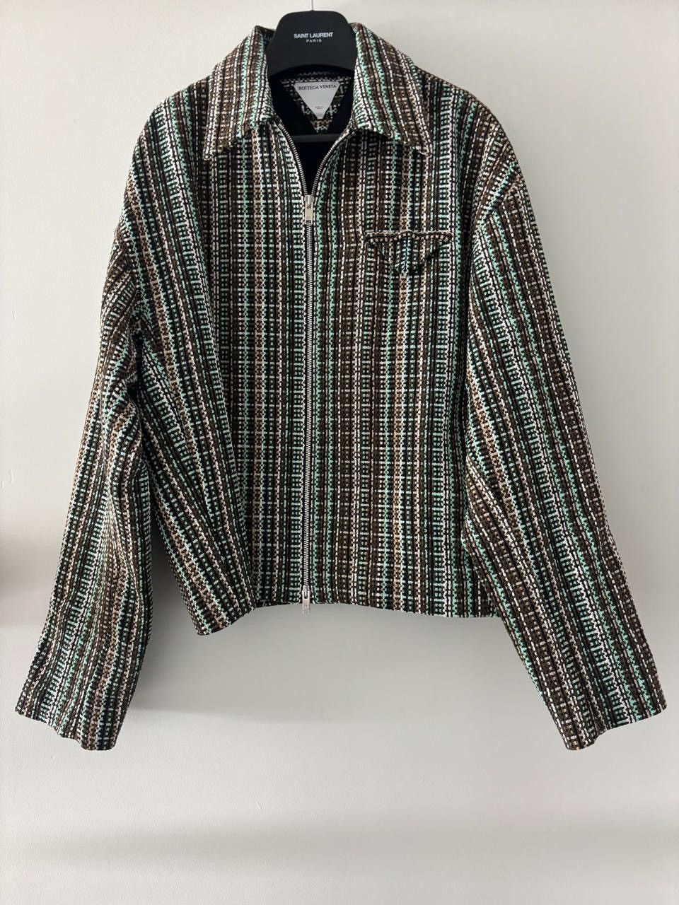 Bottega Veneta Bottega Veneta Multicolor Check Jacket Size US M / EU 48-50 / 2 - 1 Thumbnail