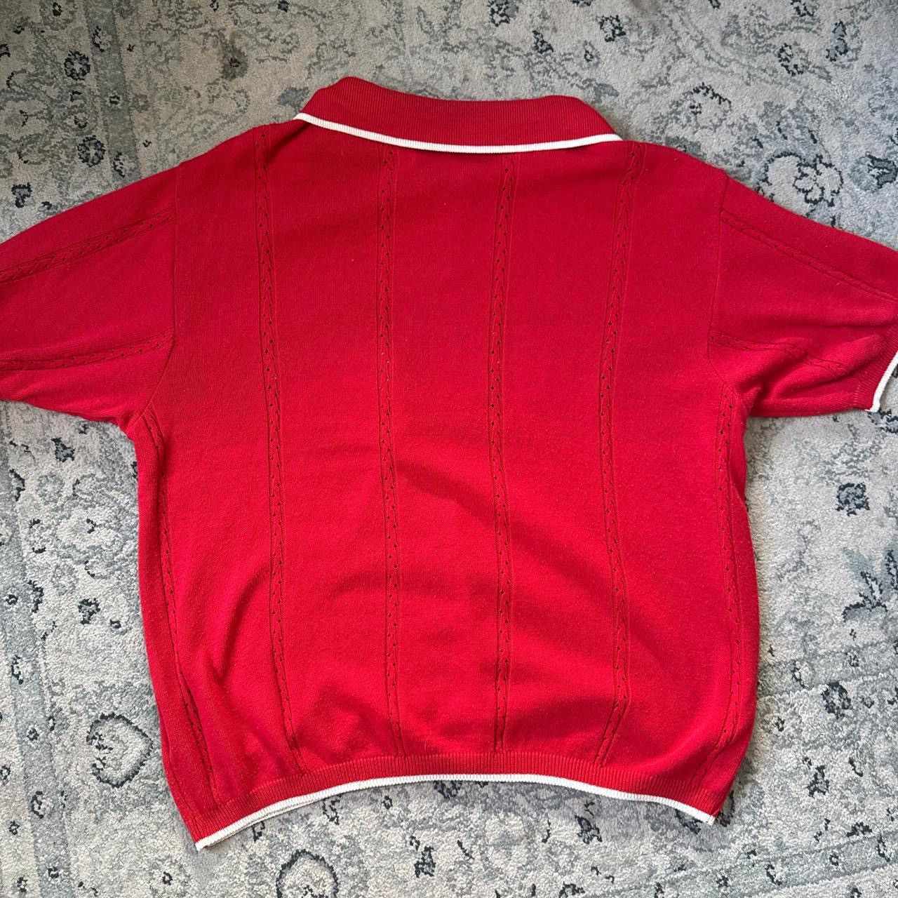 Avirex Avirex Varsity by Avirex Knit Polo Size US XL / EU 56 / 4 - 6 Thumbnail