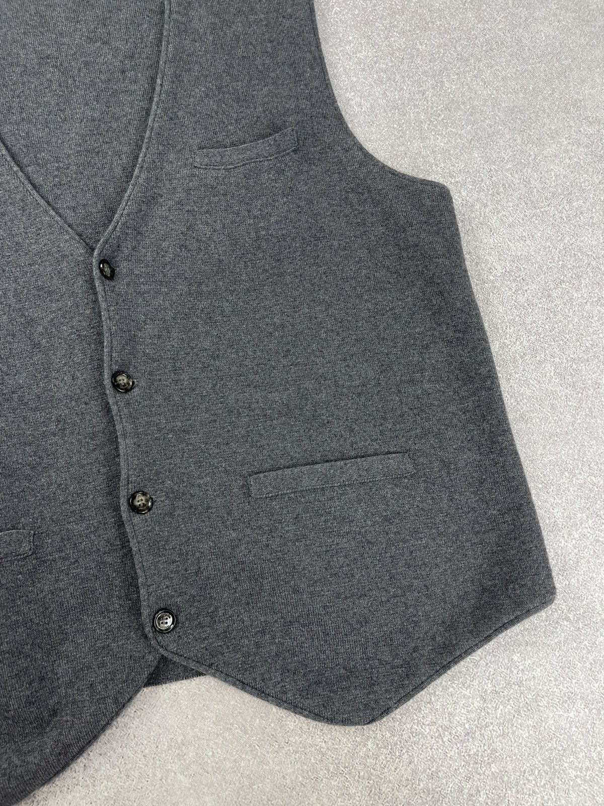 Designer Windsor Wool Vest Gilet Men’s Size 54 Size US L / EU 52-54 / 3 - 2 Thumbnail