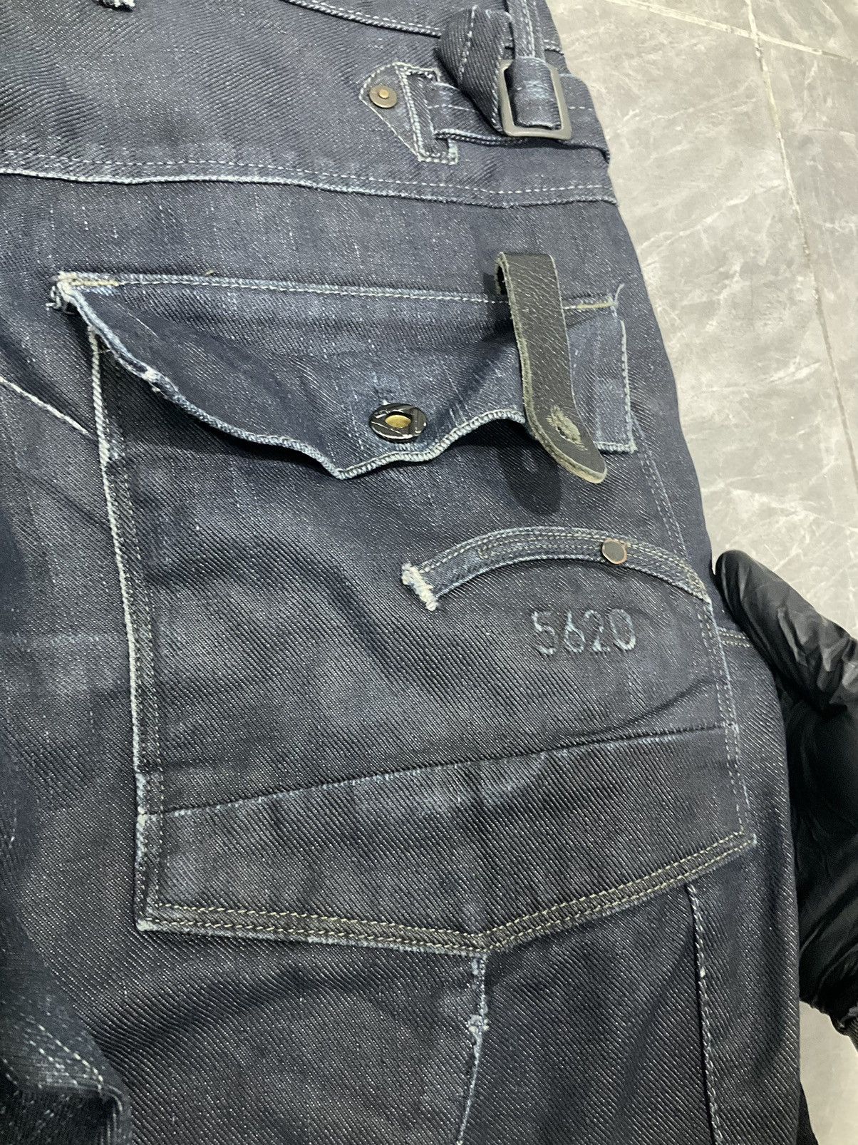 G-Star Rare Design G Star Raw R33/01 Denim Pants Size US 34 / EU 50 - 7 Thumbnail