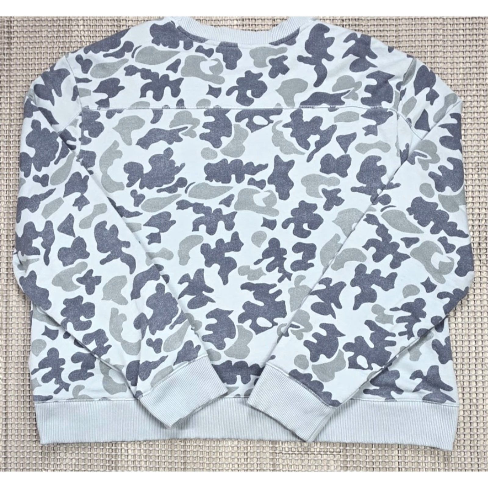 Orvis Orvis Blue Camouflage Riverside Printed Women Sz L Crew Neck Sweater’s Blue Size L / US 10 / IT 46 - 6 Thumbnail