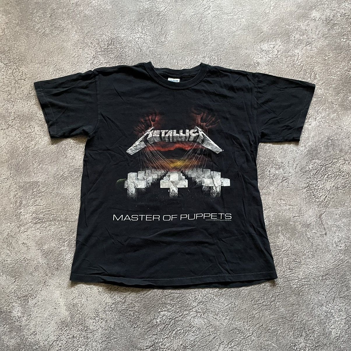Vintage Vintage 90s Metallica Band Tee Graphic Print Grunge Baggy M Size US M / EU 48-50 / 2 - 3 Thumbnail