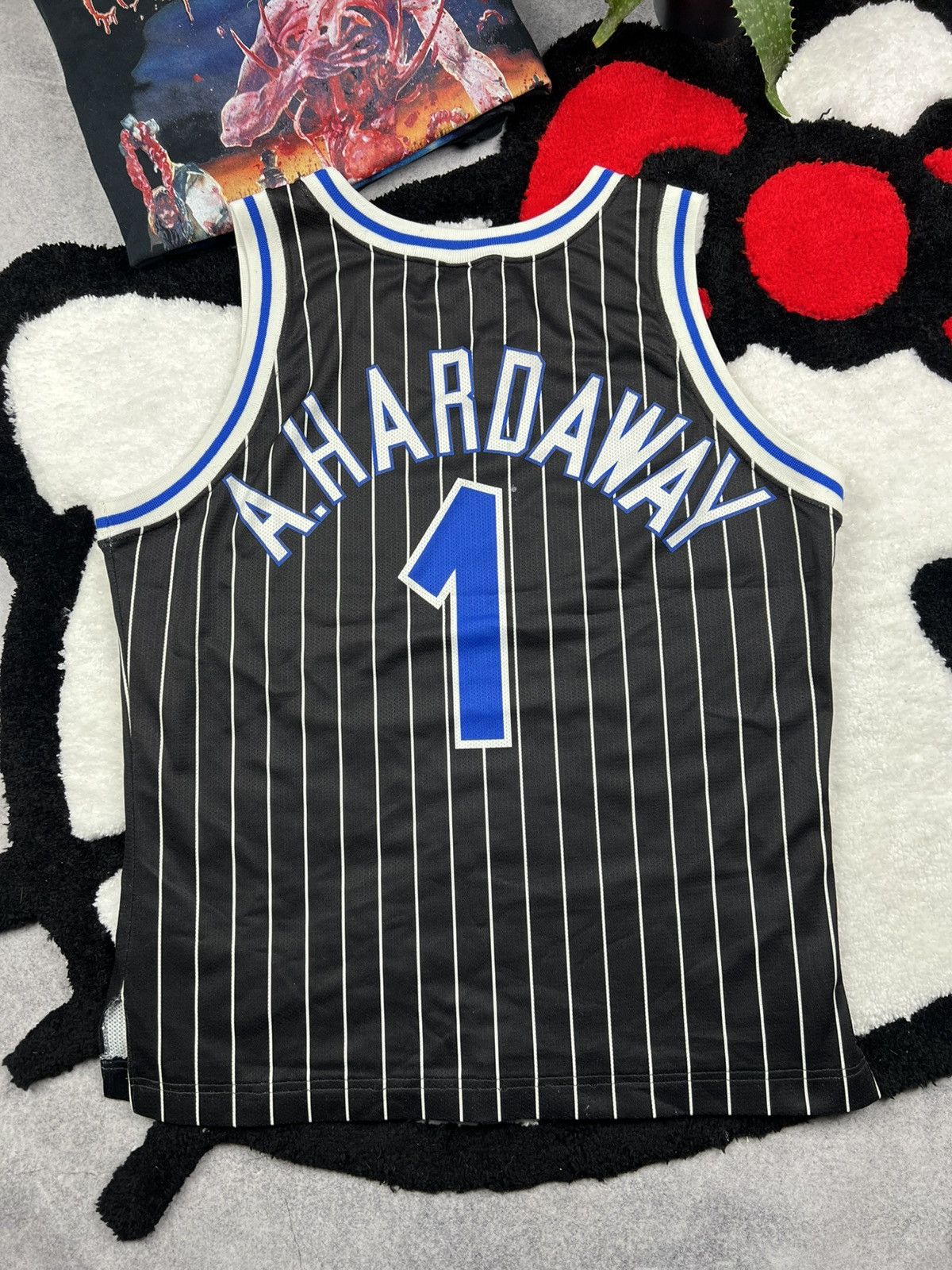 Champion Vintage 90s Champion Orlando Magic NBA Hardaway Y2K Jersey Size US M / EU 48-50 / 2 - 7 Thumbnail