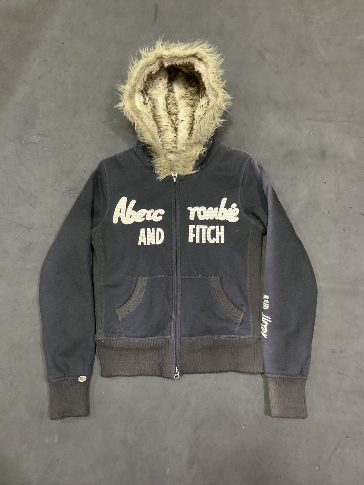 Abercombie fur hoodie lgb styled