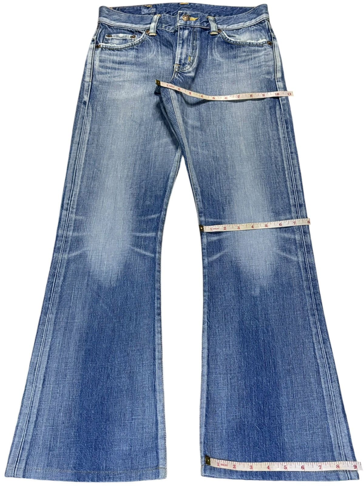 Edwin × Japanese Brand Vintage Japanese Edwin 503 Faded Wash Bootcut Flare Jeans Size 30" / US 8 / IT 44 - 14 Thumbnail