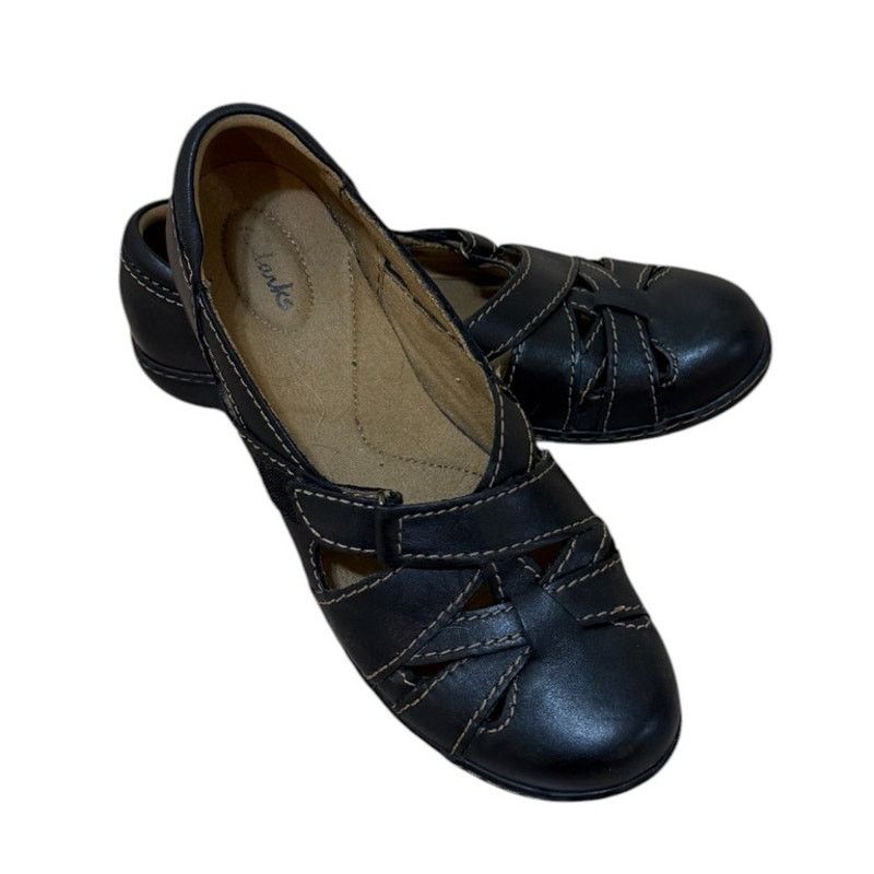 Clarks Clark's Shoes Women 10 Black Bendables Ashland Mary Jane Size US 10 / IT 40 - 1 Thumbnail