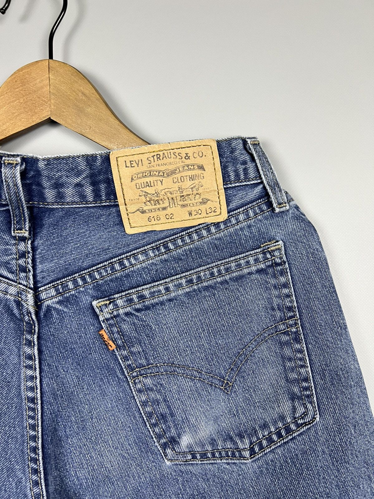Levi's × Levi's Vintage Clothing Vintage Levi's 618 Orange Tab Czary Baggy Skater Pants Size US 30 / EU 46 - 2 Thumbnail