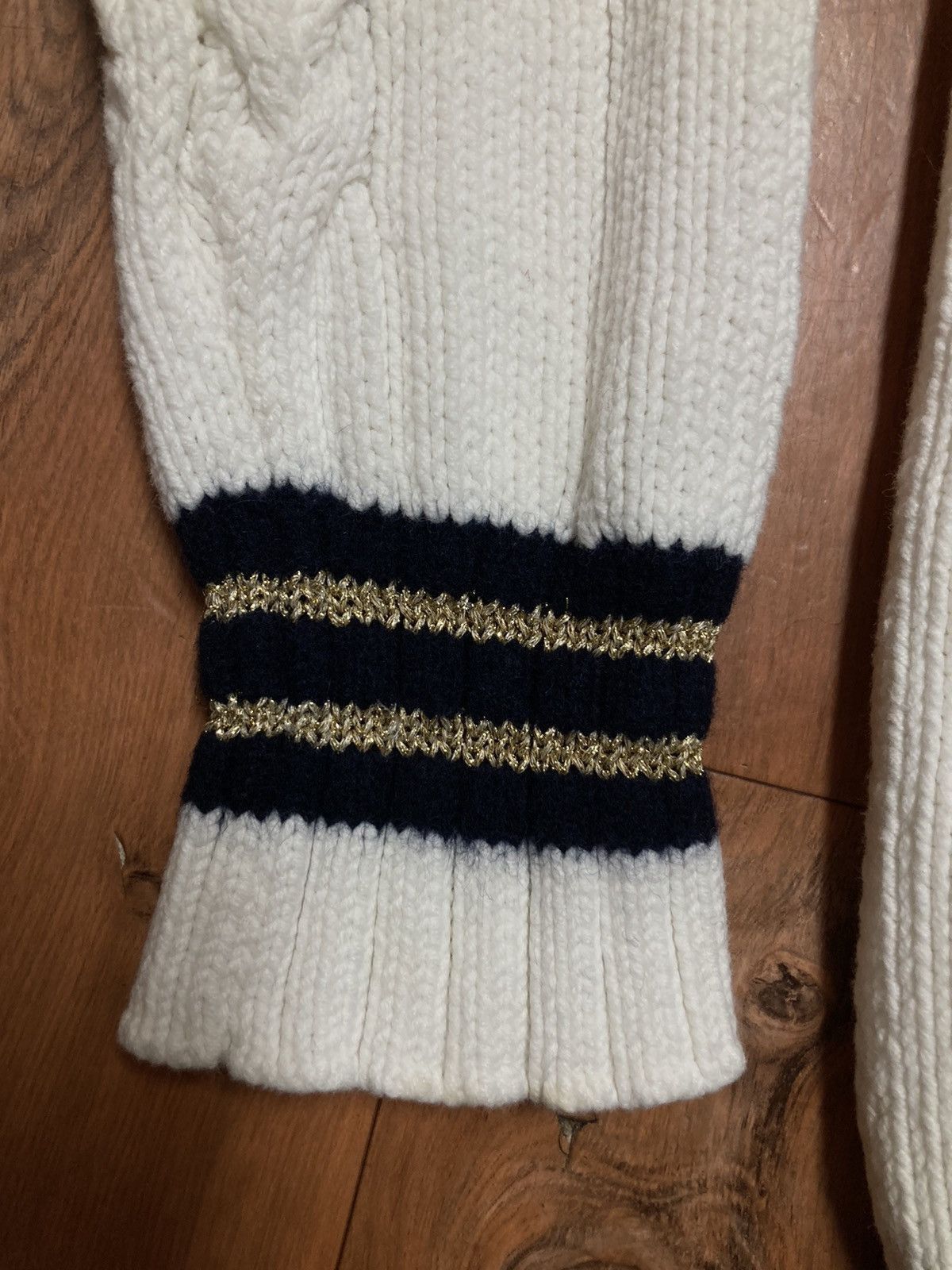 Tommy Hilfiger VTG Tommy Hilfiger 1X Cable Knit Wool Rabbit Hair Sweater Size XL / US 12-14 / IT 48-50 - 2 Thumbnail