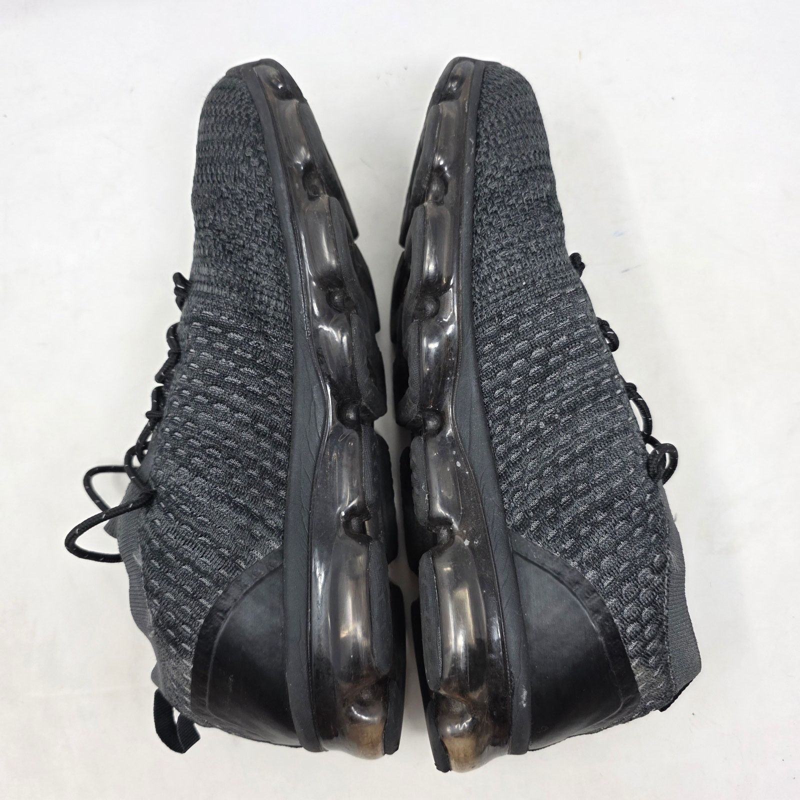 SKECHERS Skechers Air-Cooled Memory Foam Sneakers Black Knit 11.5 Size US 11.5 / EU 44-45 - 6 Thumbnail