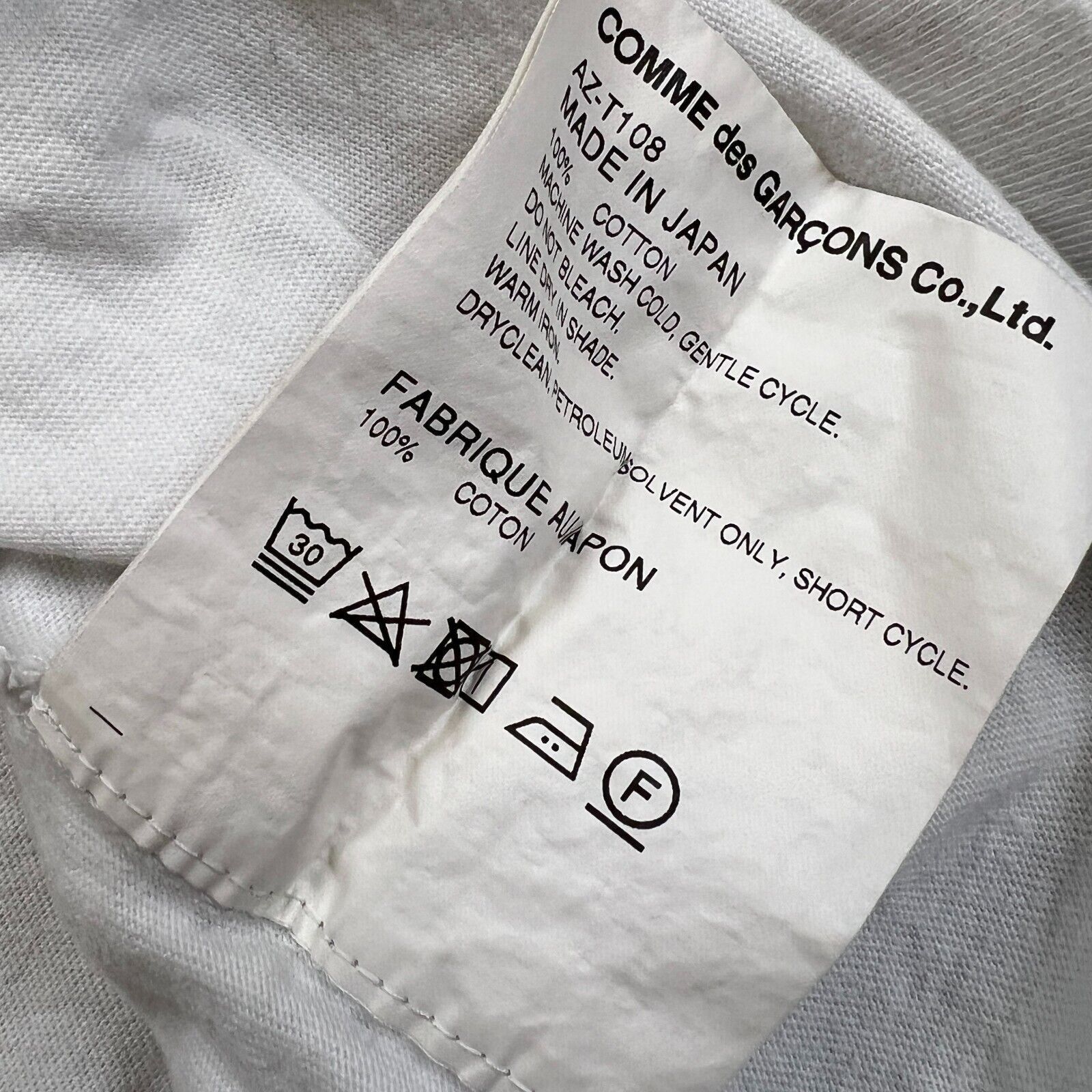 Comme des Garcons × Comme des Garcons PLAY Comme Des Garcons Play Shirt CDG Heart Short Sleeve Tee Size US S / EU 44-46 / 1 - 8 Thumbnail
