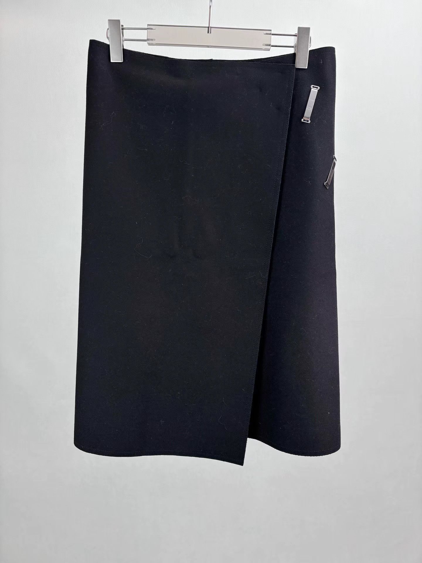Celine CELINE Black Wool Skirt Size 36" / US 14 / IT 50 - 1 Thumbnail