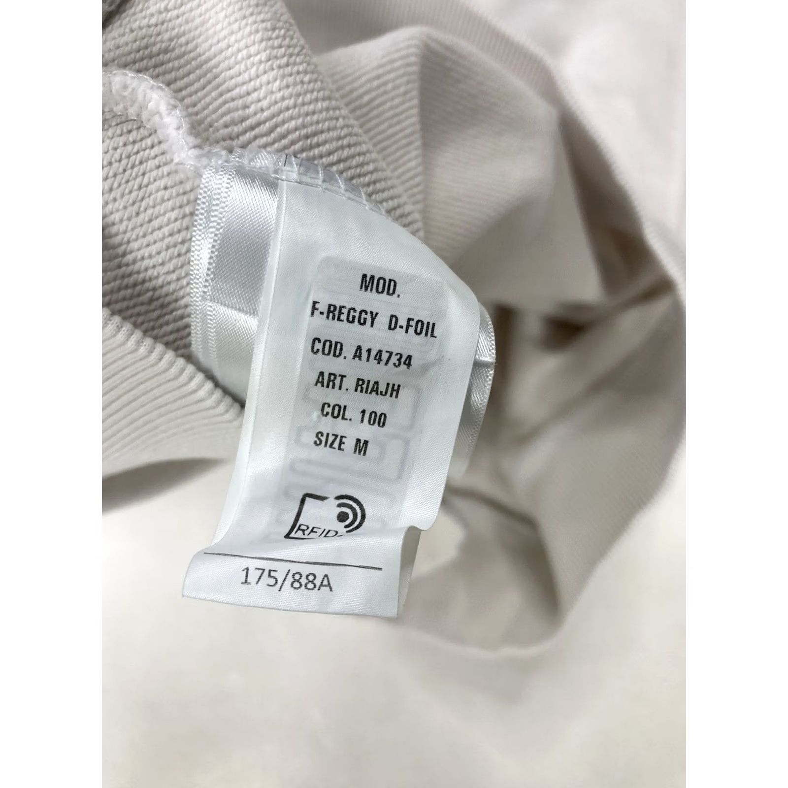 Diesel VINTAGE Diesel Sweatshirt Women Medium White F-Reggy-D-Foil Size M / US 6-8 / IT 42-44 - 7 Thumbnail