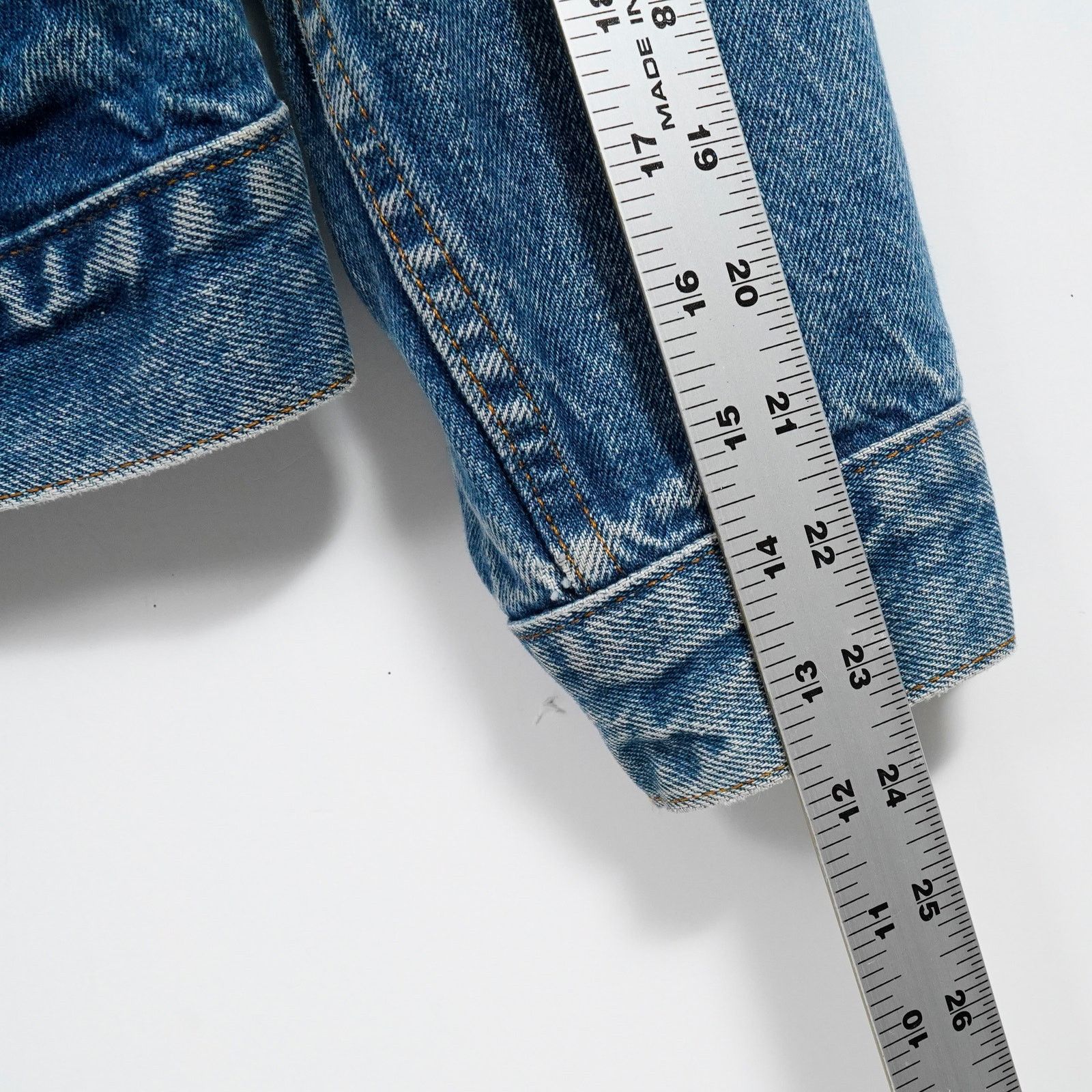 Levi's Vintage 80s Levi’s 70506 0216 Denim Trucker Jacket USA 40 Size US M / EU 48-50 / 2 - 11 Thumbnail