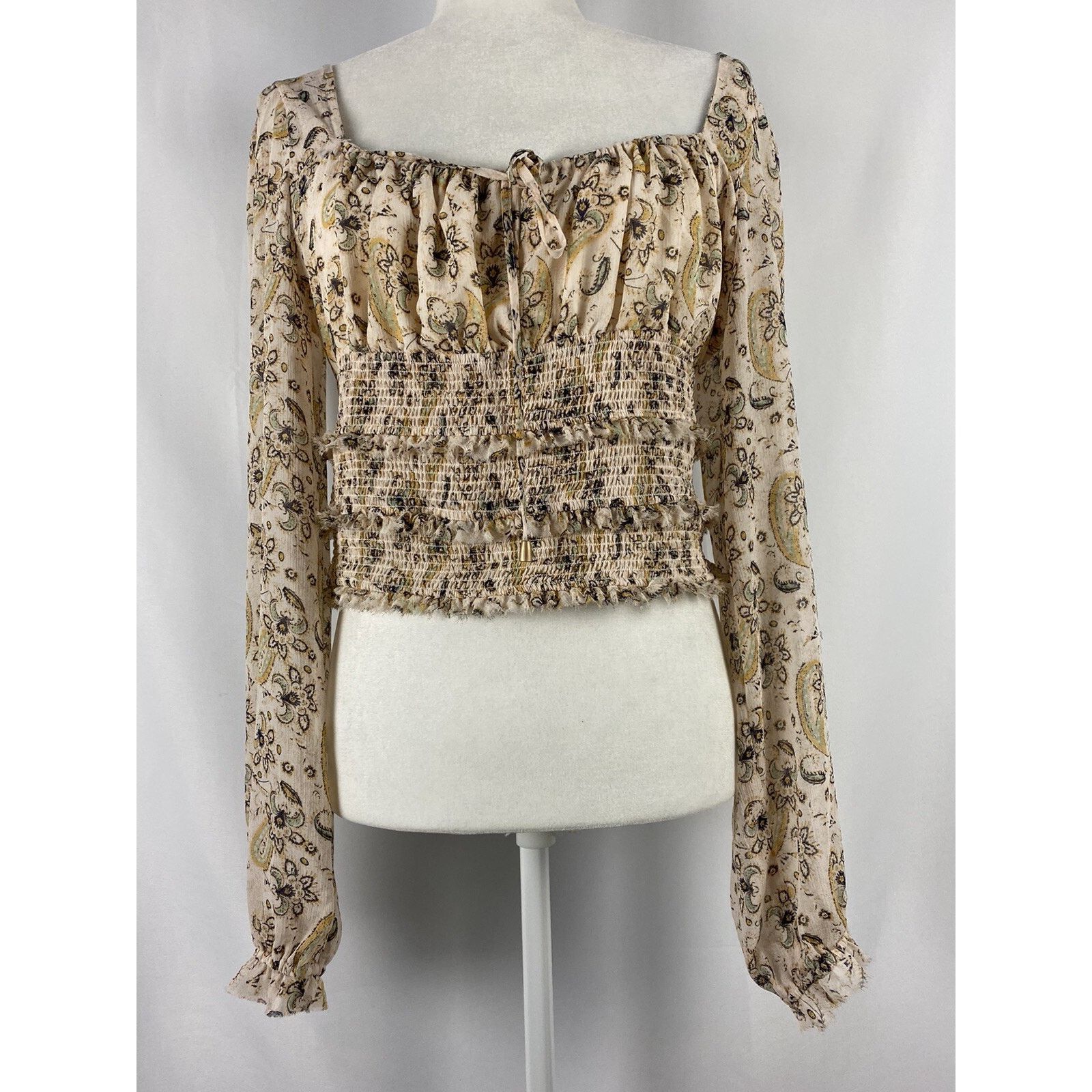 Free People Free People Lolita Top Women Light Combo Size Large A002081 Size L / US 10 / IT 46 - 3 Thumbnail