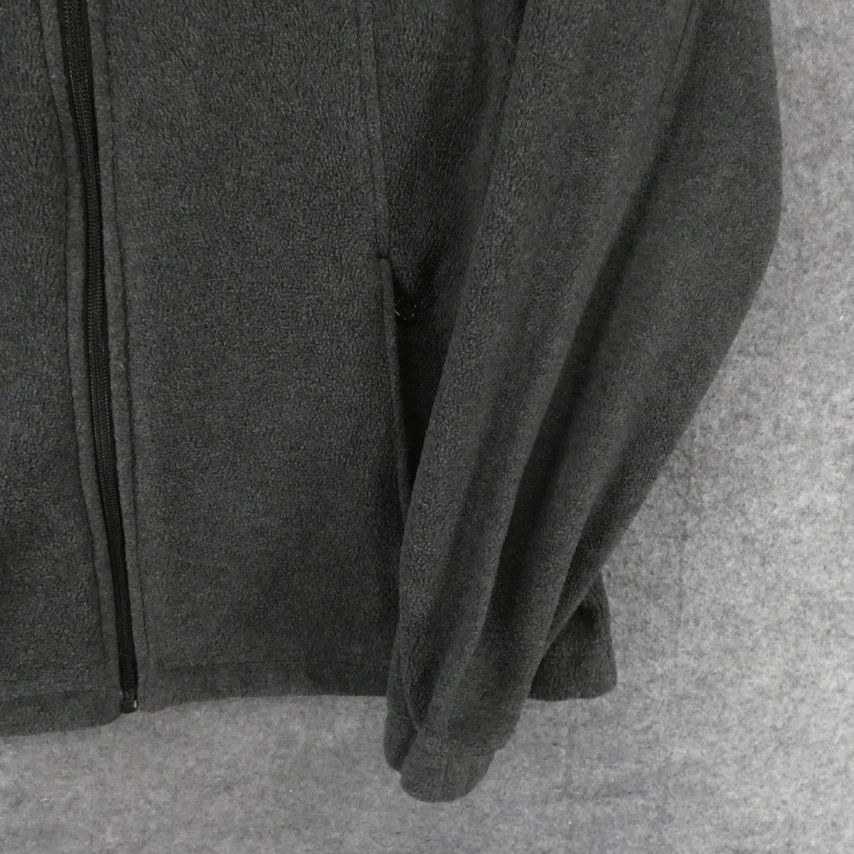 Logo 7 Columbia Jacket Womens Large Gray Zip Up Fleece Pockets Logo Size L / US 10 / IT 46 - 5 Thumbnail