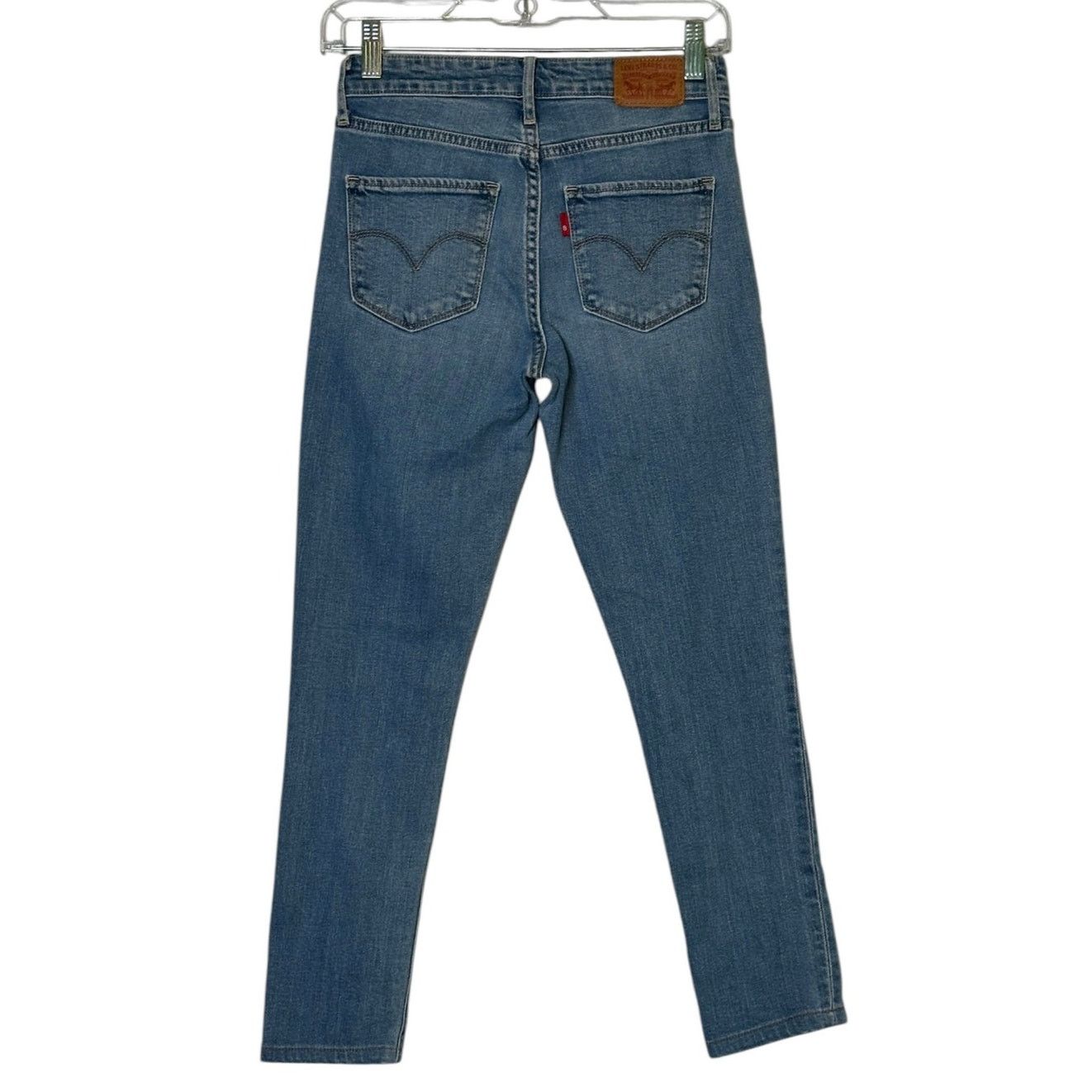 Levi's Levi Strauss 721 high rise distressed jeans size 25 - 2 Size 26" / US 2 / IT 38 - 2 Thumbnail