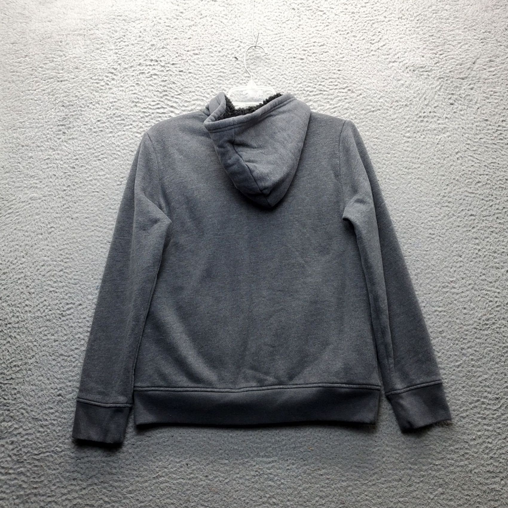 Vintage Urban Pipeline Hooded Jacket Womens Size L Gray Sherpa Lined Cozy Warm Zip Up EUC Size L / US 10 / IT 46 - 2 Thumbnail