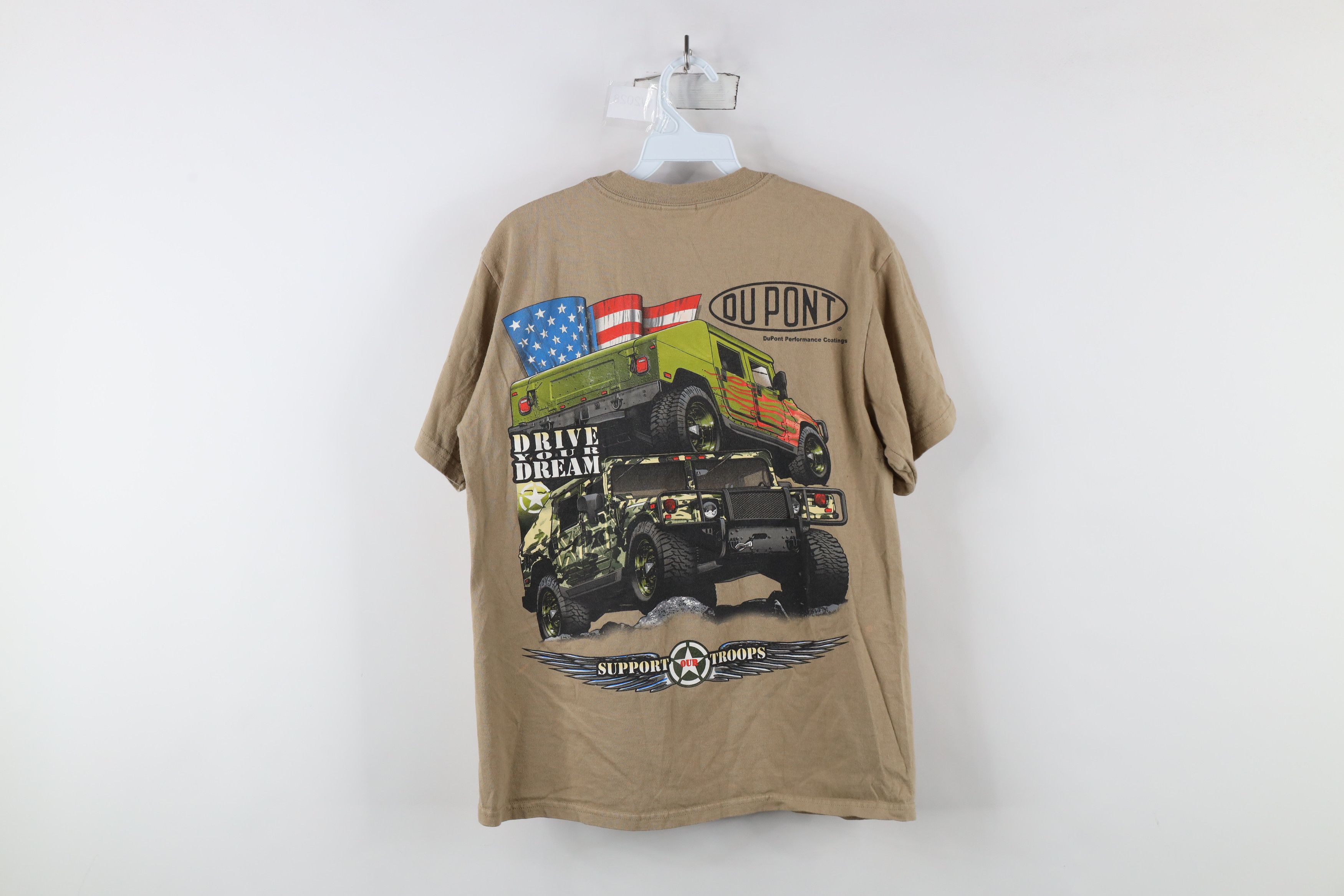 Vintage Vintage Spell Du Pont Car Paint Short Sleeve T-Shirt Beige Size US M / EU 48-50 / 2 - 13 Thumbnail