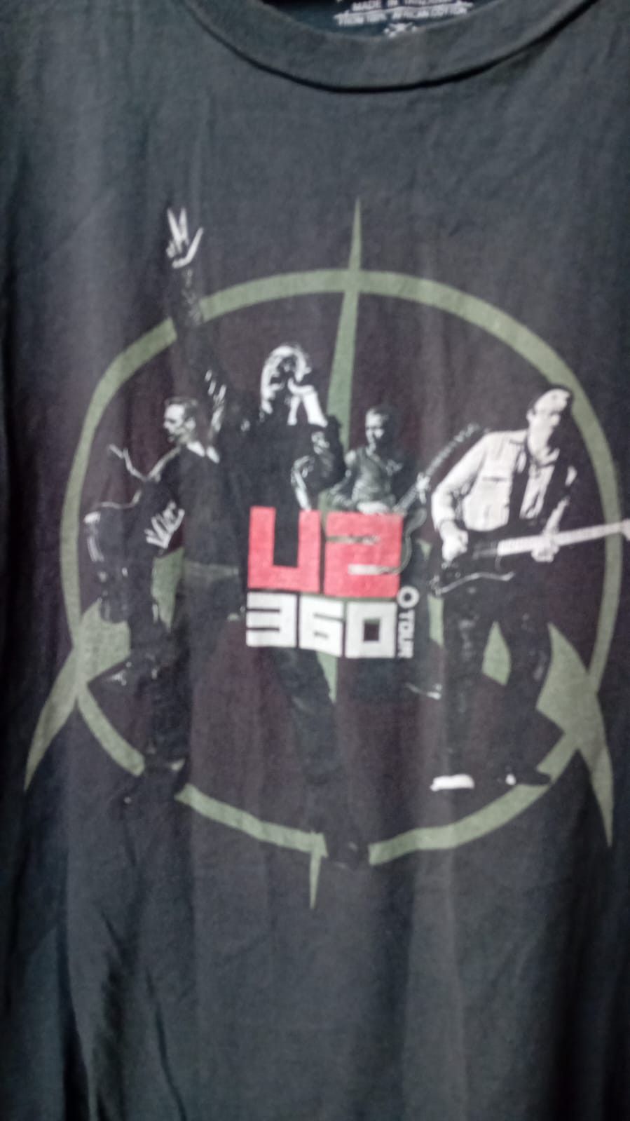 Band Tees U2 360 Tour Double Sided Band T-shirt sz XL Size US XL / EU 56 / 4 - 3 Thumbnail