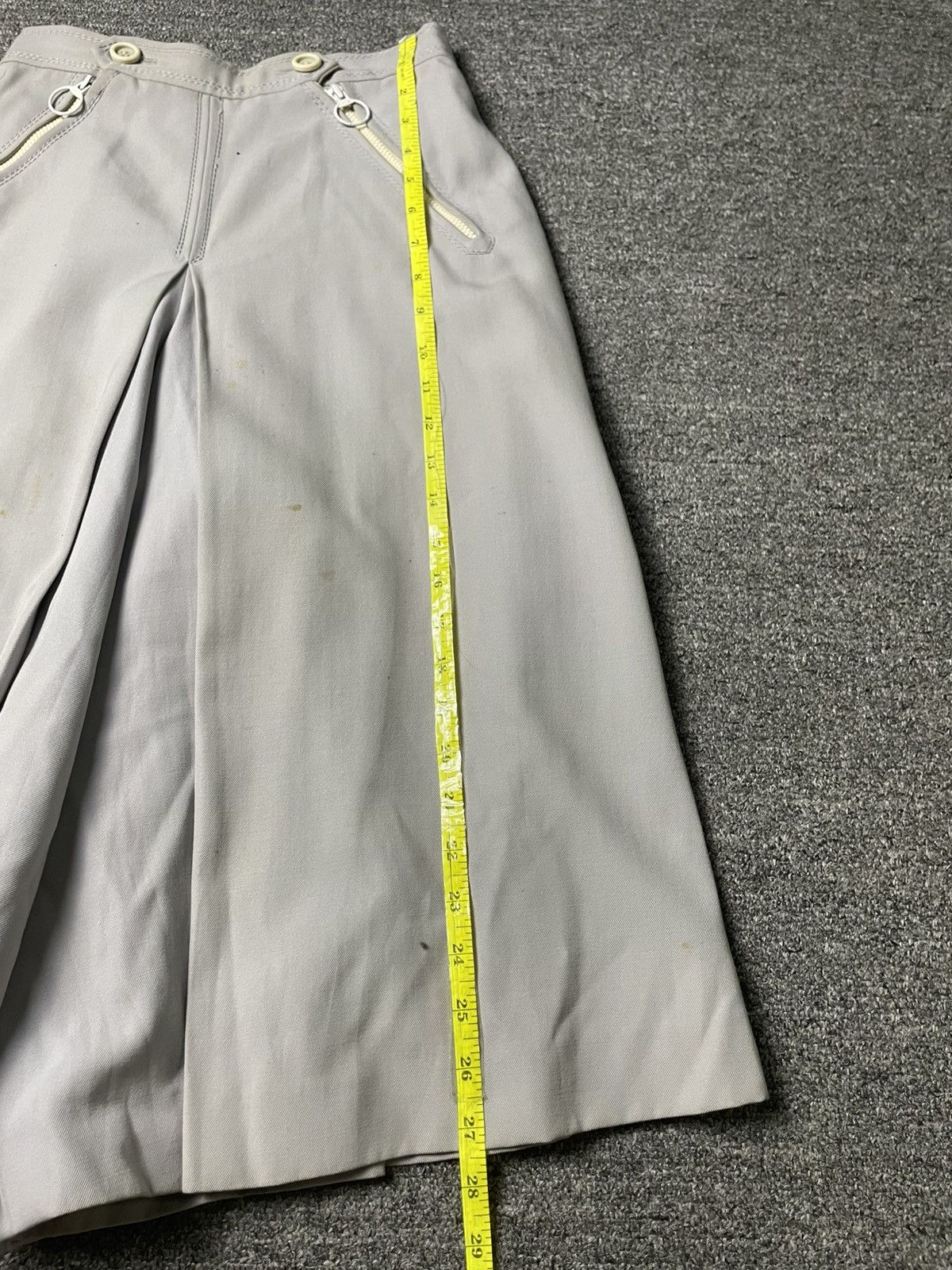 Japanese Brand × Vintage LAVINE Japanese Brand Wide Leg Loose Pants (97) Size 22" - 4 Thumbnail