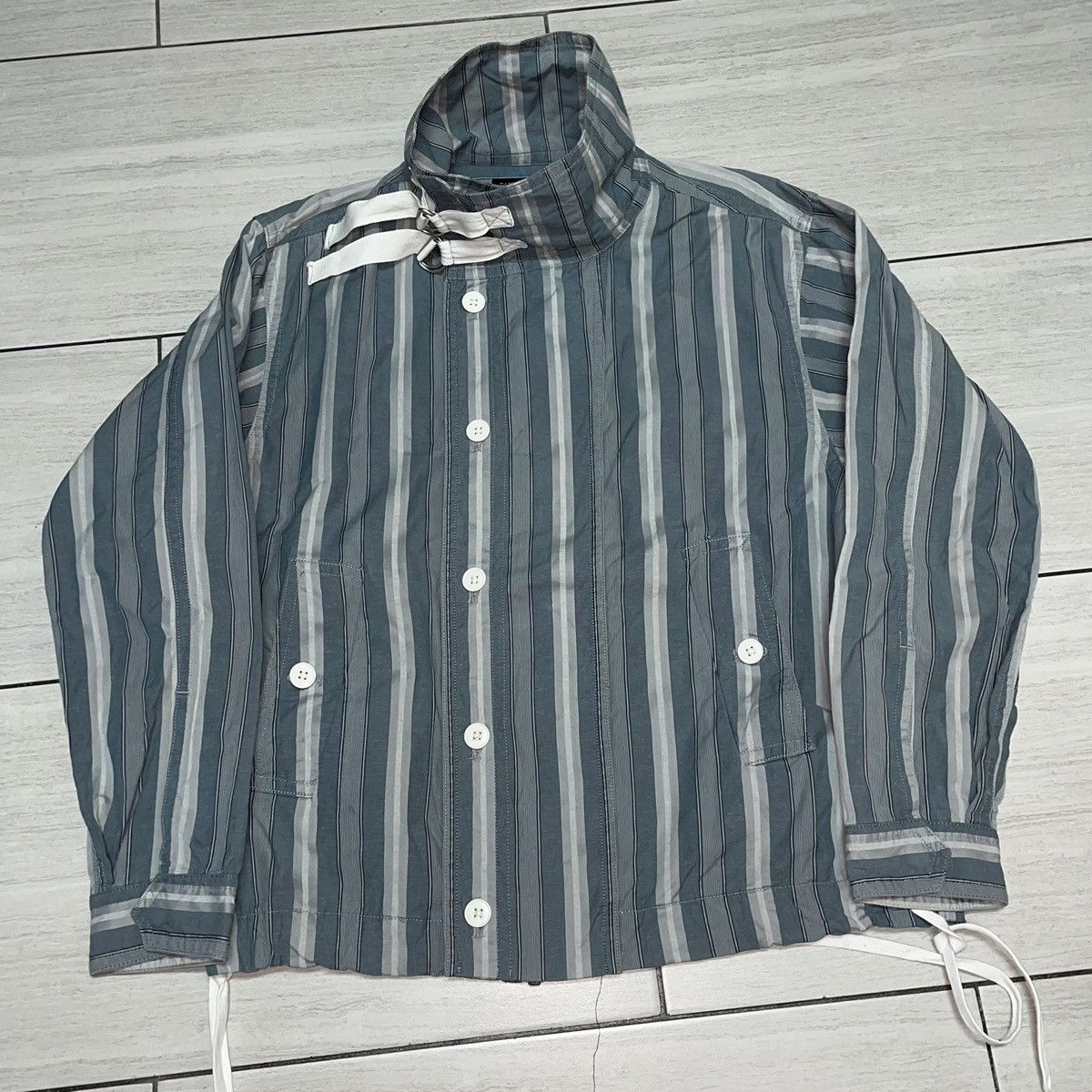 Marc Jacobs × Marc by Marc Jacobs Marc Jacobs Bondage Linen/Cotton Blend Jacket Size US L / EU 52-54 / 3 - 1 Thumbnail
