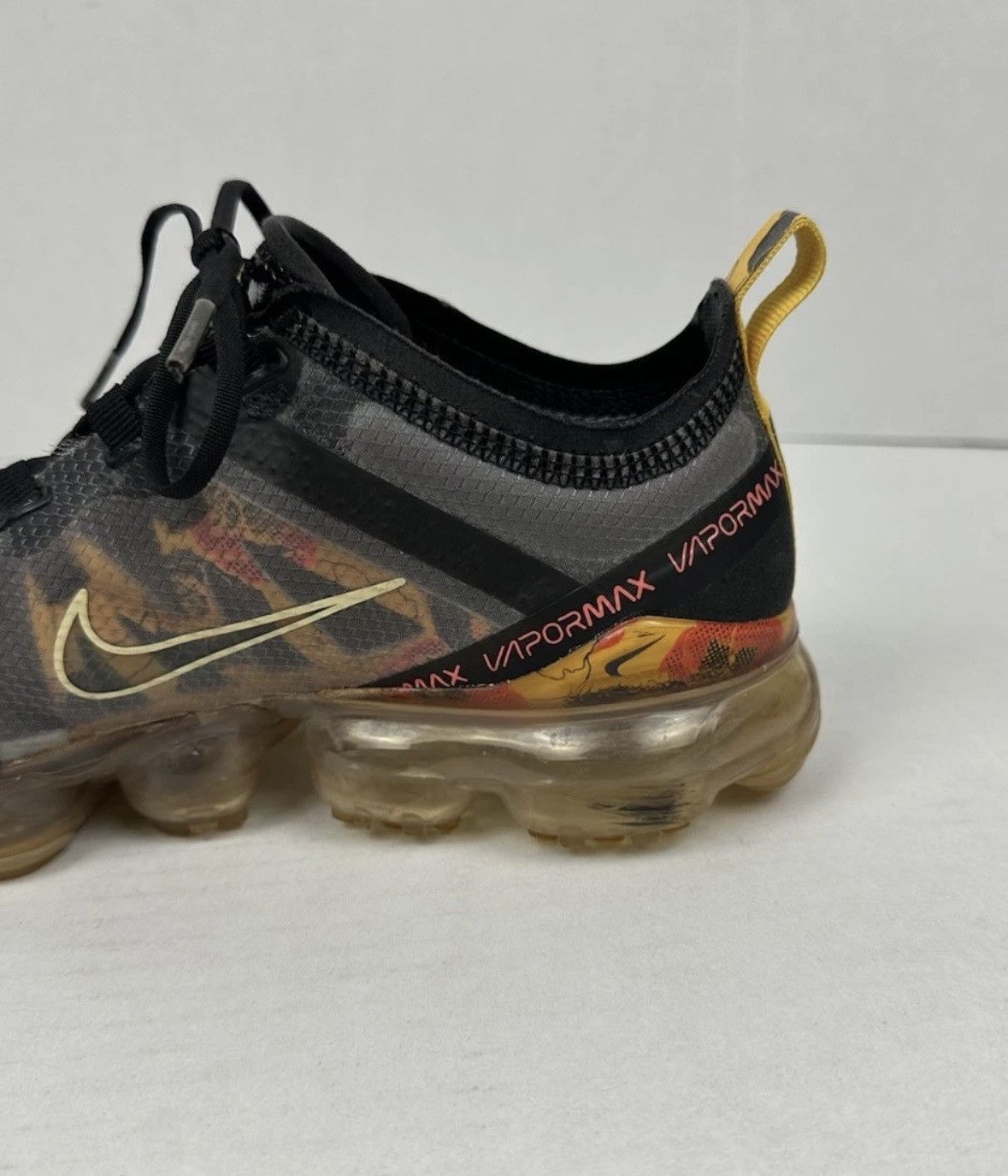 Nike Nike Air VaporMax SE Floral Black Gold Women's CD7094-002 Size US 7.5 / IT 37.5 - 9 Thumbnail