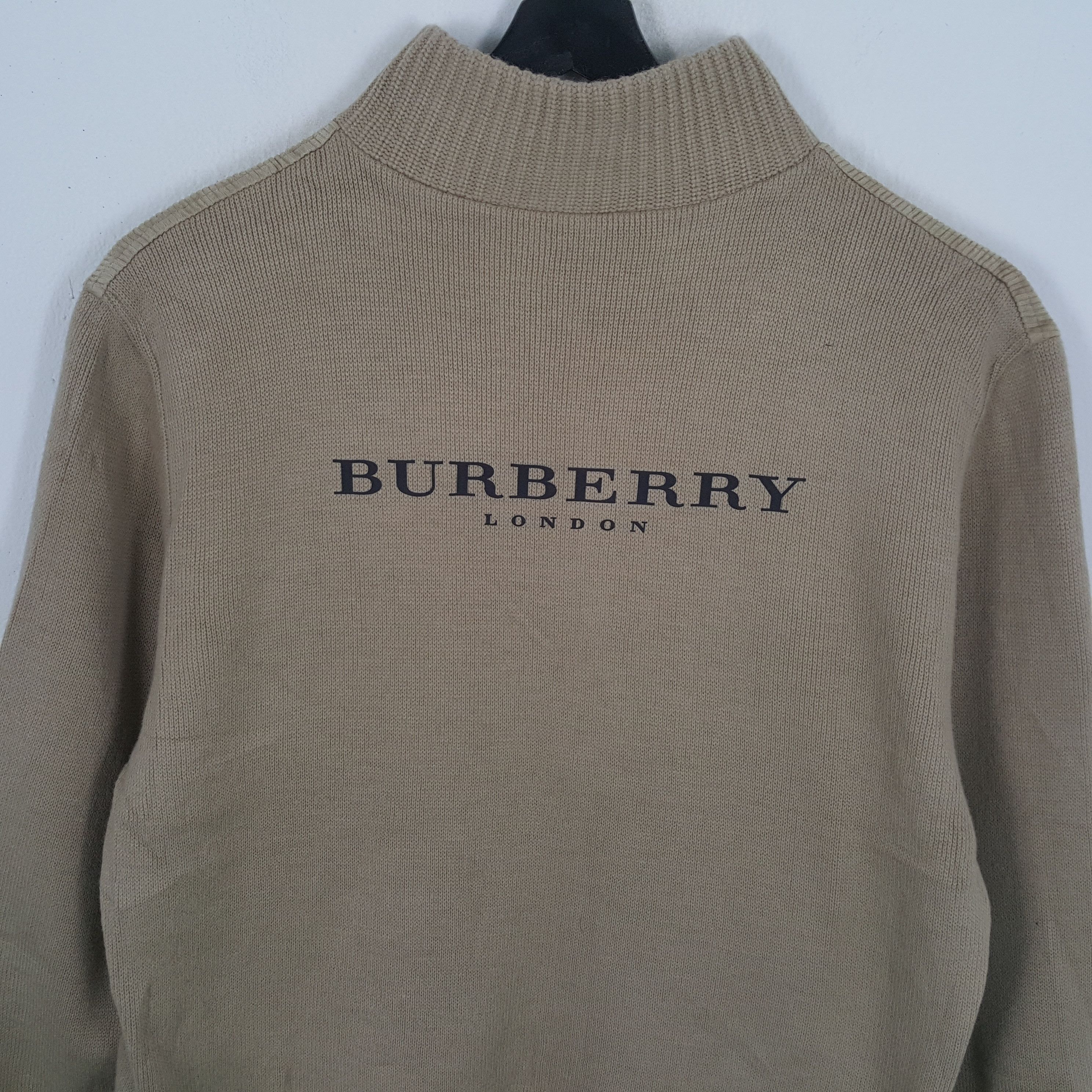 Burberry × Vintage BURBERRY LONDON Winter Style Custom Art Velvet Jacket Size US XL / EU 56 / 4 - 2 Thumbnail