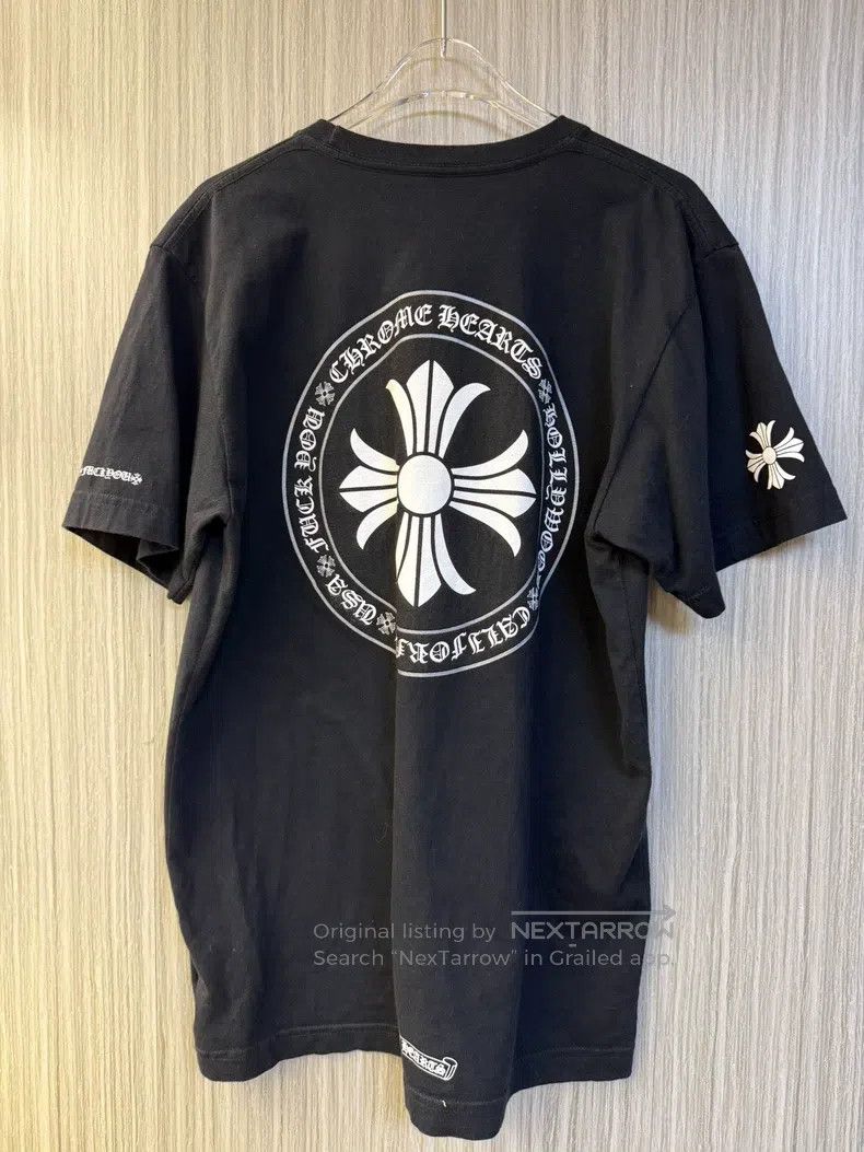 Chrome Hearts CHROME HEARTS Size M Black short-sleeved T-shirt Size US M / EU 48-50 / 2 - 1 Thumbnail