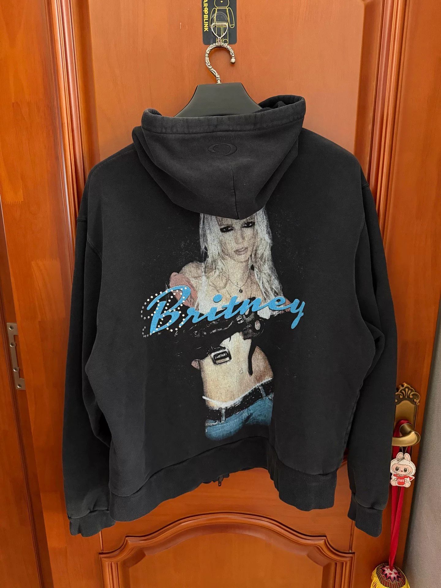 Balenciaga balenciaga britney portrait zip-up hoodie Size S / US 4 / IT 40 - 1 Thumbnail