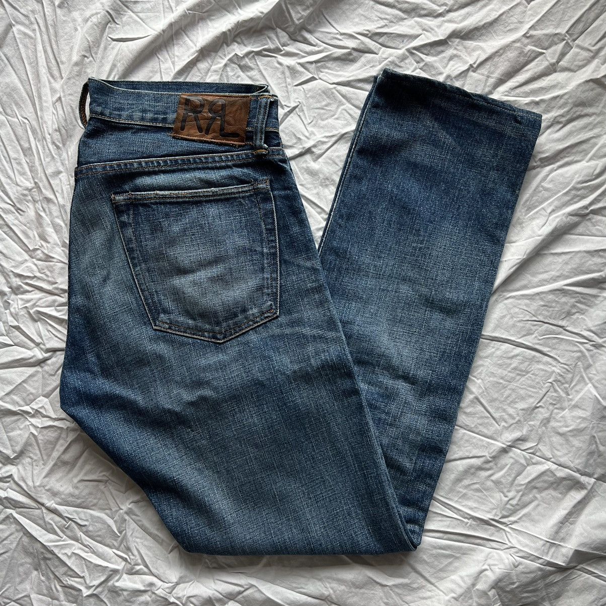 RRL Ralph Lauren × Ralph Lauren RRL Ralph Lauren Blue Jeans Size US 34 / EU 50 - 1 Thumbnail