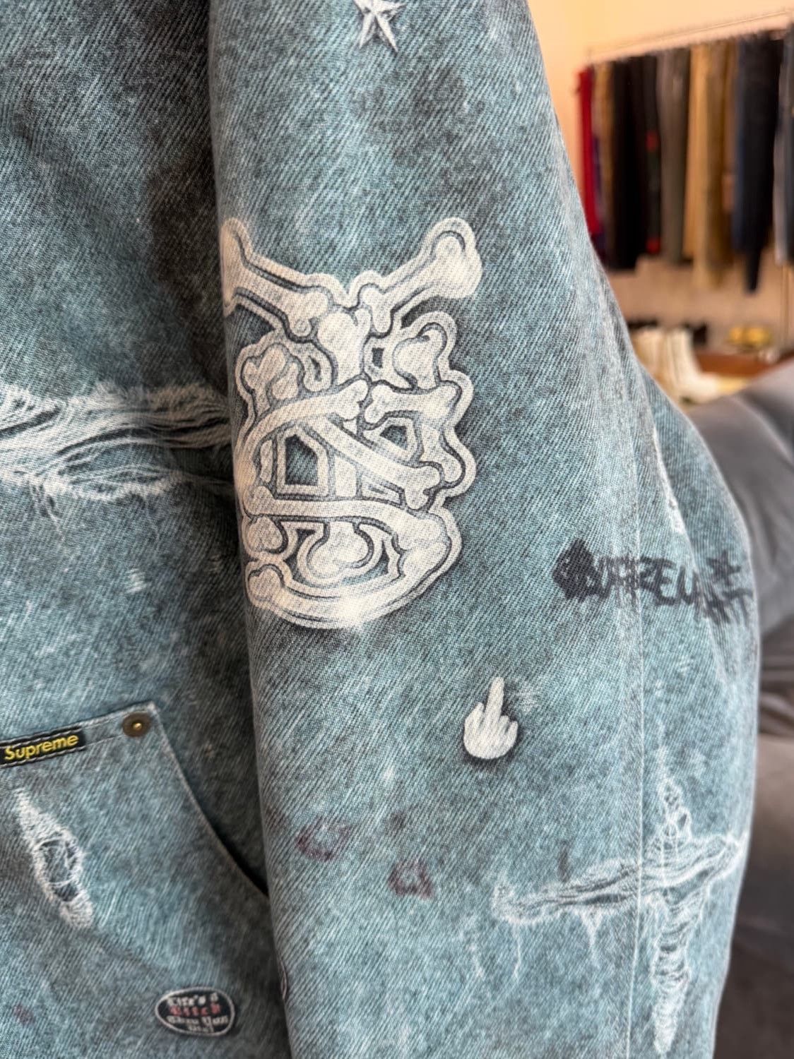 Supreme Supreme Trompe L’oeil Work Jacket Size US L / EU 52-54 / 3 - 6 Thumbnail