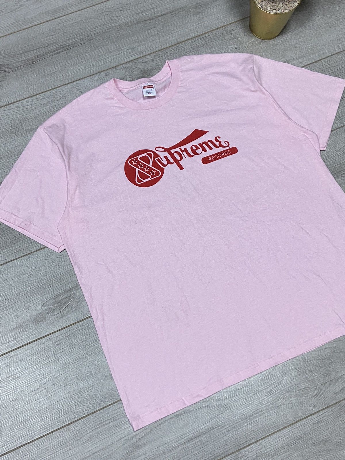 Supreme Supreme records t-shirt Size US XXL / EU 58 / 5 - 1 Thumbnail