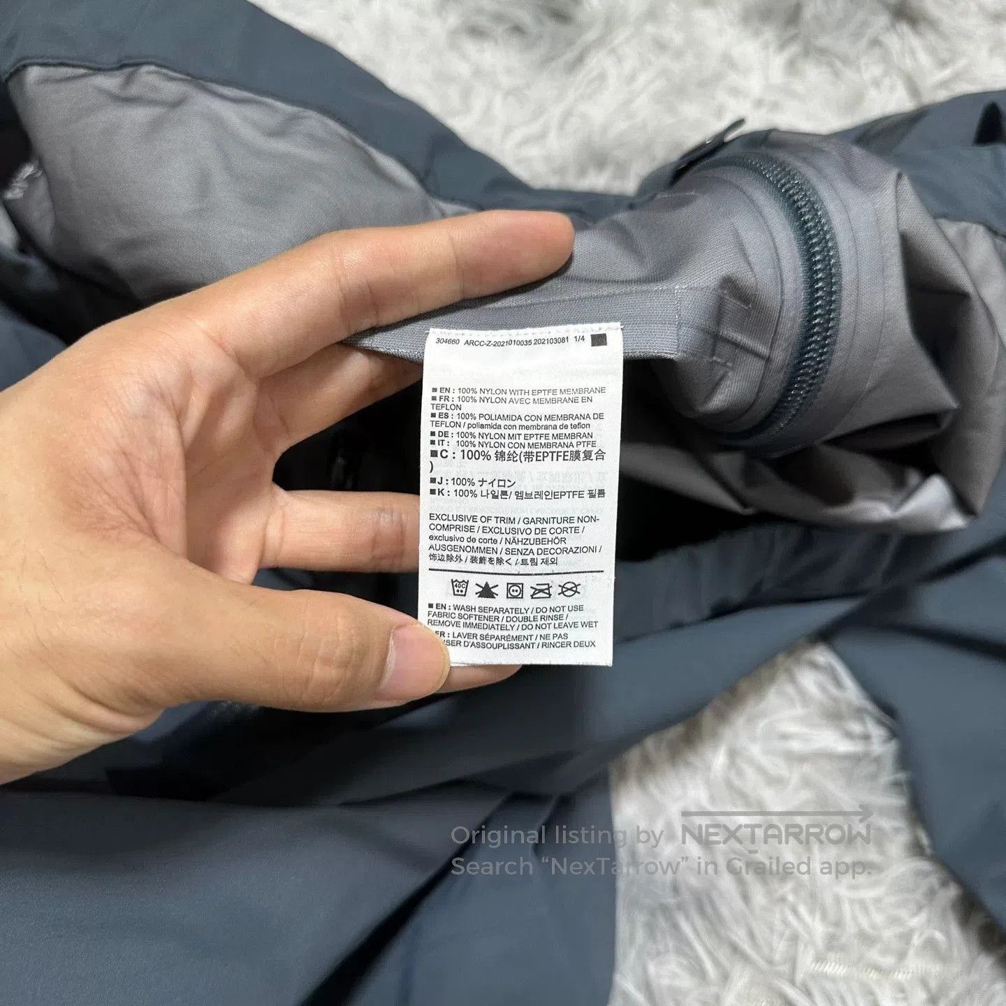 Arc'teryx Arcteryx Beta Pant Hard Shell Long Pants. Size US 36 / EU 52 - 6 Thumbnail