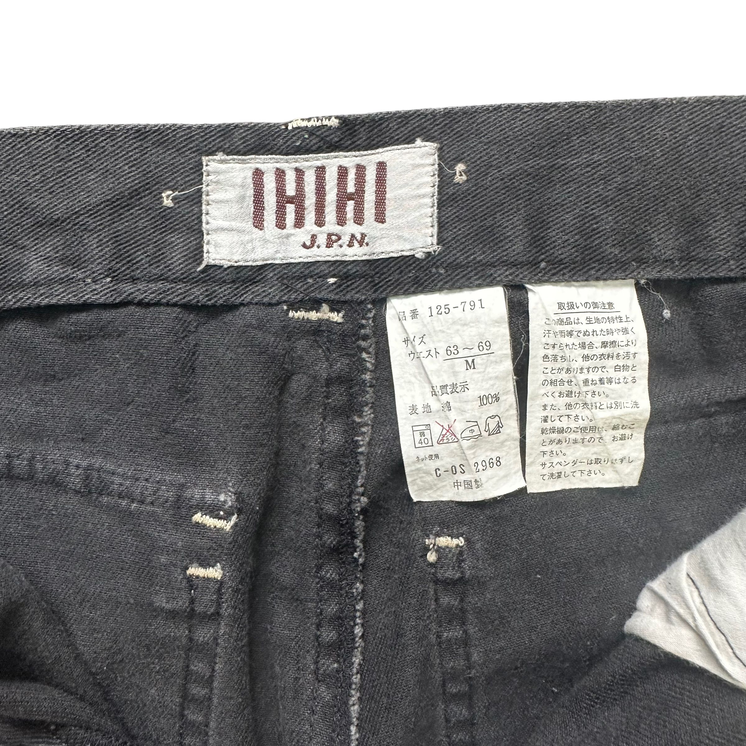 Japanese Brand IHIHI JPN PIERRE CARDIN DOUBLE THIGH 6 POCKET PANT #7794-176 Size US 31 - 8 Thumbnail