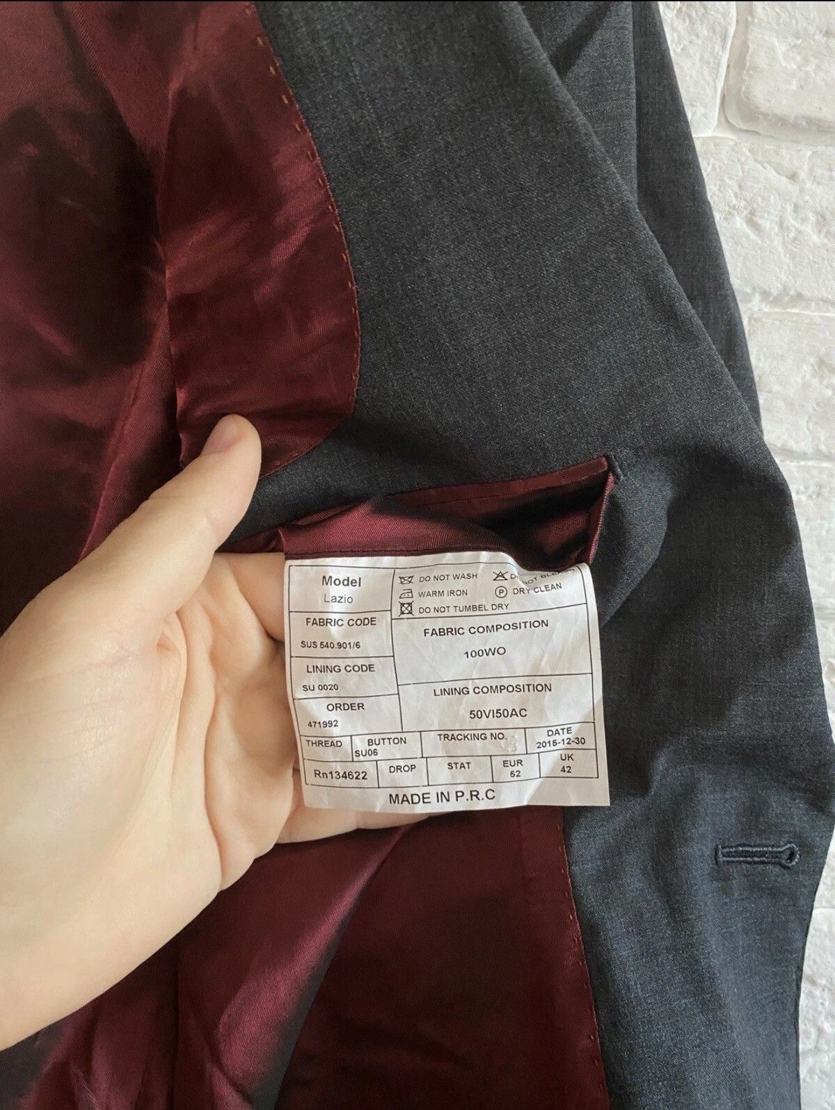 Suitsupply SuitSupply Blazer Perennial Italy Brand New Sz 52R Size 52R - 9 Thumbnail