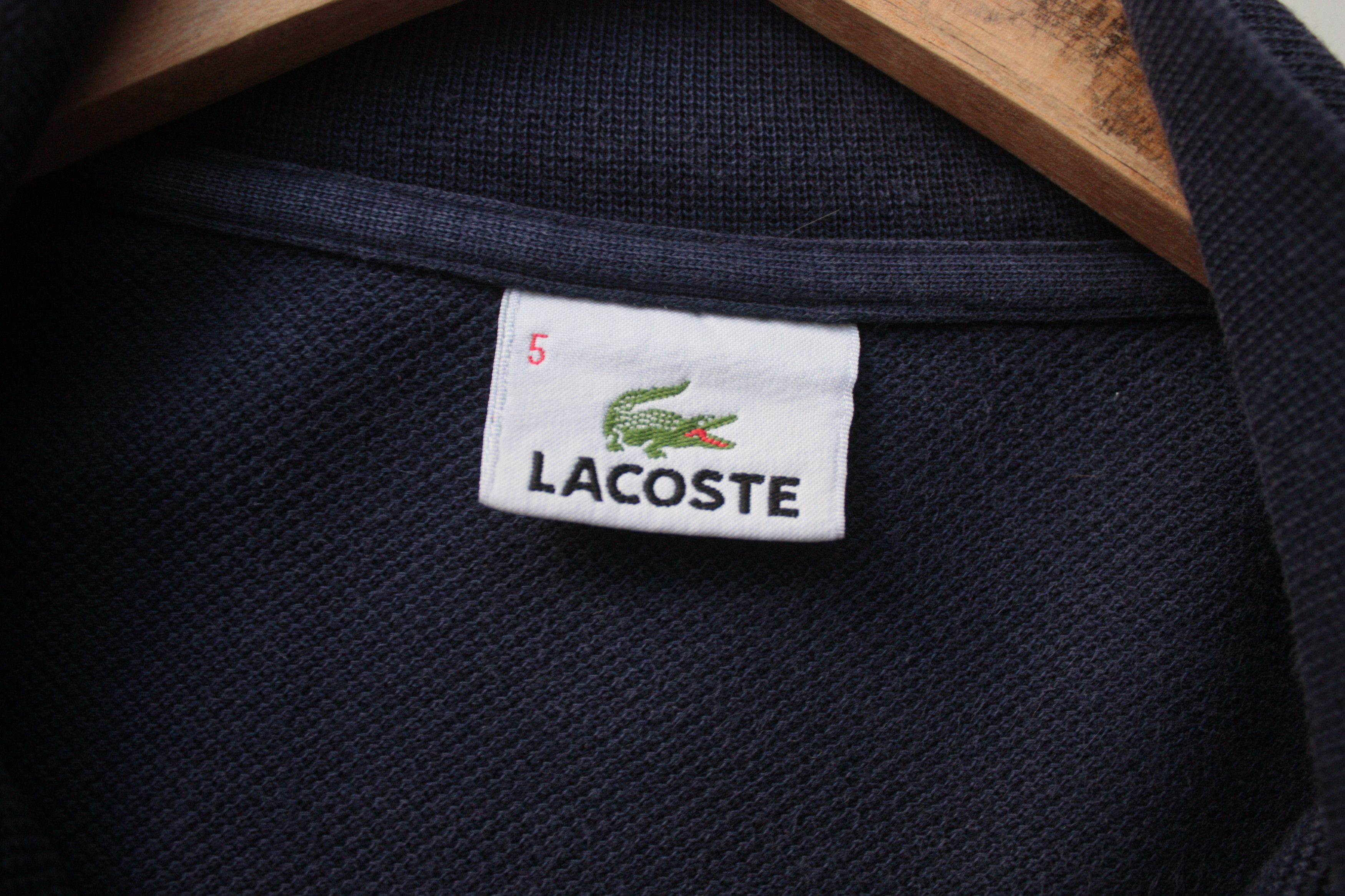 Lacoste Lacoste Vintage Navy Pullover Men's L Size US L / EU 52-54 / 3 - 7 Thumbnail