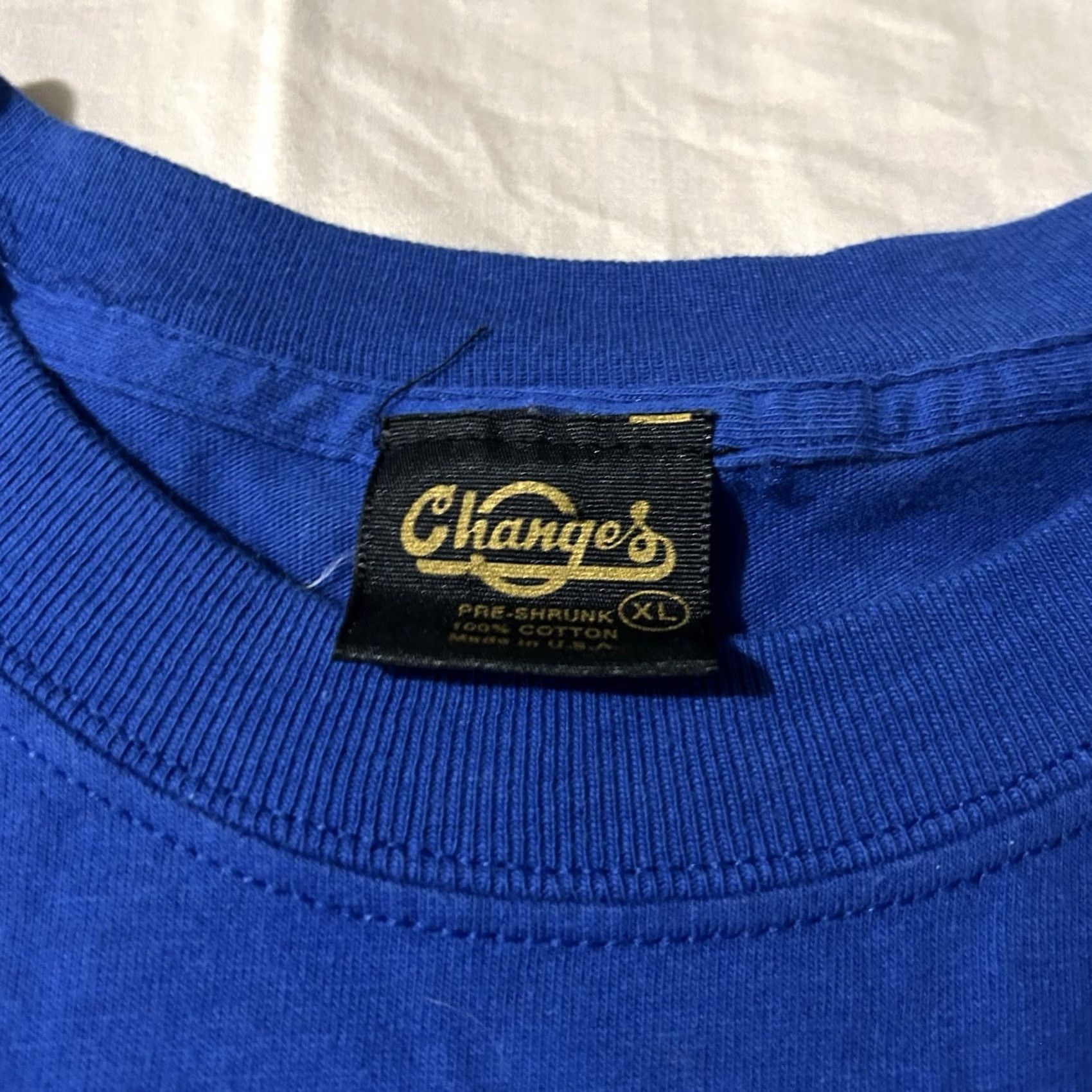 Changes VINTAGE Changes Homer Simpson Japan Shirt XL T-Shirt Blue Men Size XL Fits Smaller Y2K Size US XL / EU 56 / 4 - 3 Thumbnail