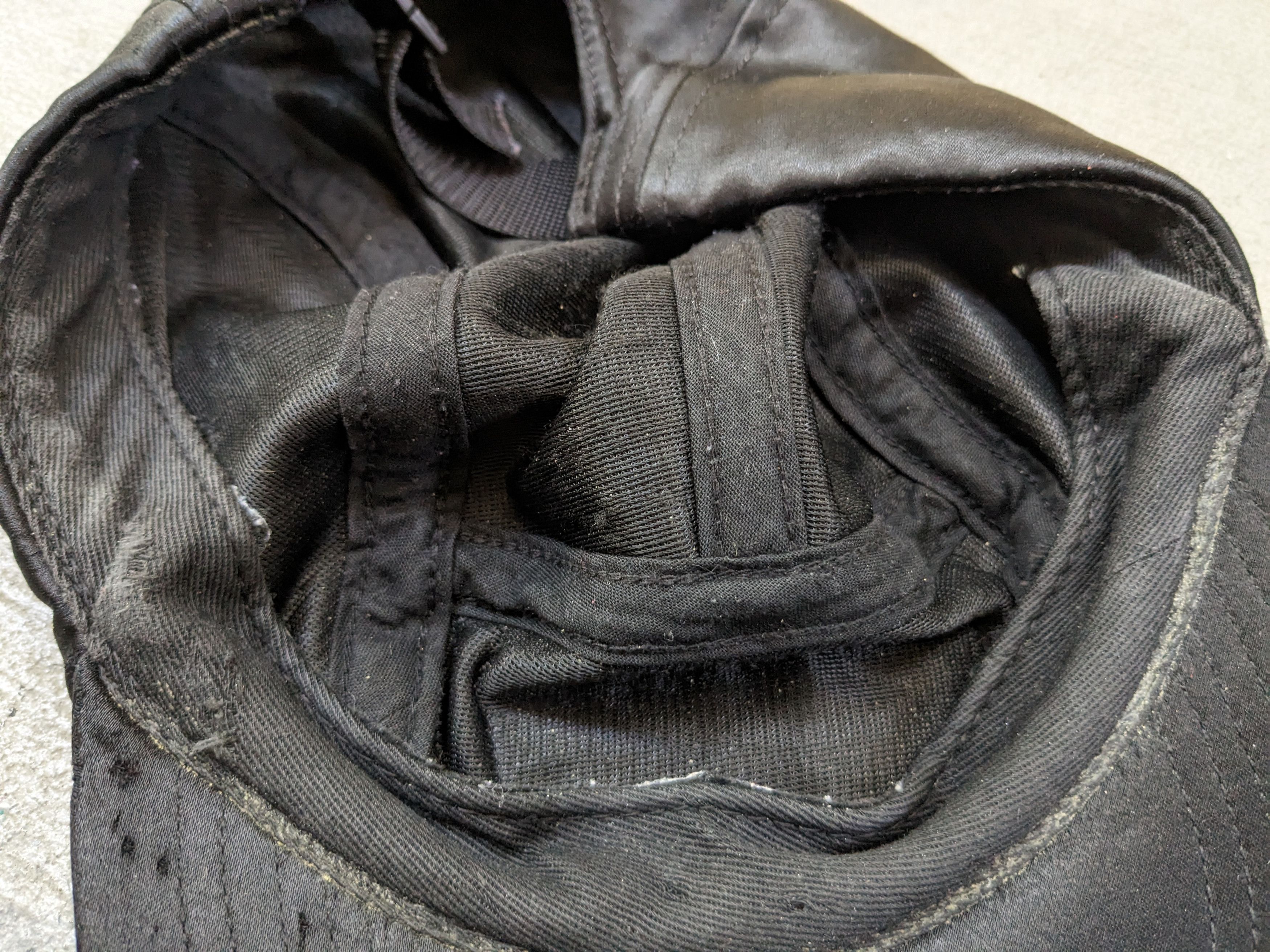 Supreme Supreme Satin Camp Cap Satin Black SS17 BOGO Box Logo Hat Size ONE SIZE - 10 Thumbnail