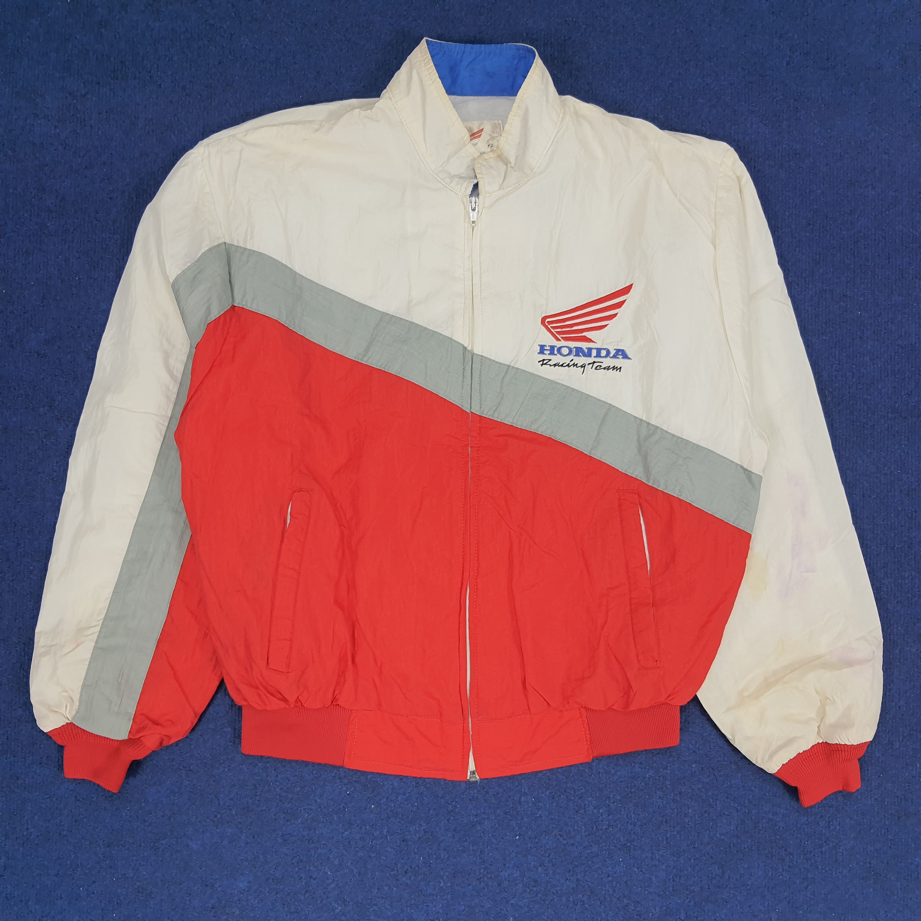 Honda × Vintage Vintage Official HONDA Racing Team 90s Jacket Size US L / EU 52-54 / 3 - 3 Thumbnail