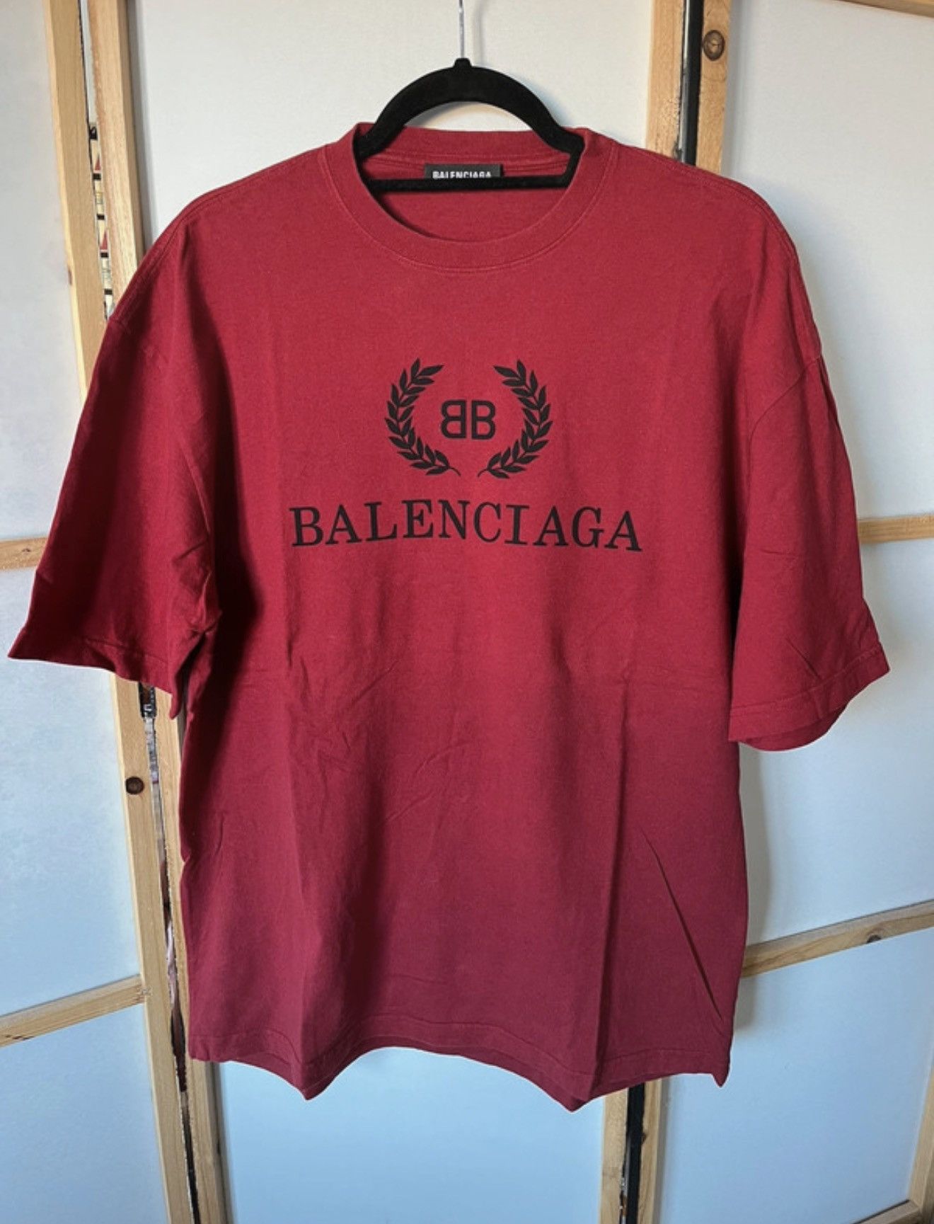 Balenciaga Balenciaga Laurier BB logo print tee Size US XS / EU 42 / 0 - 1 Thumbnail