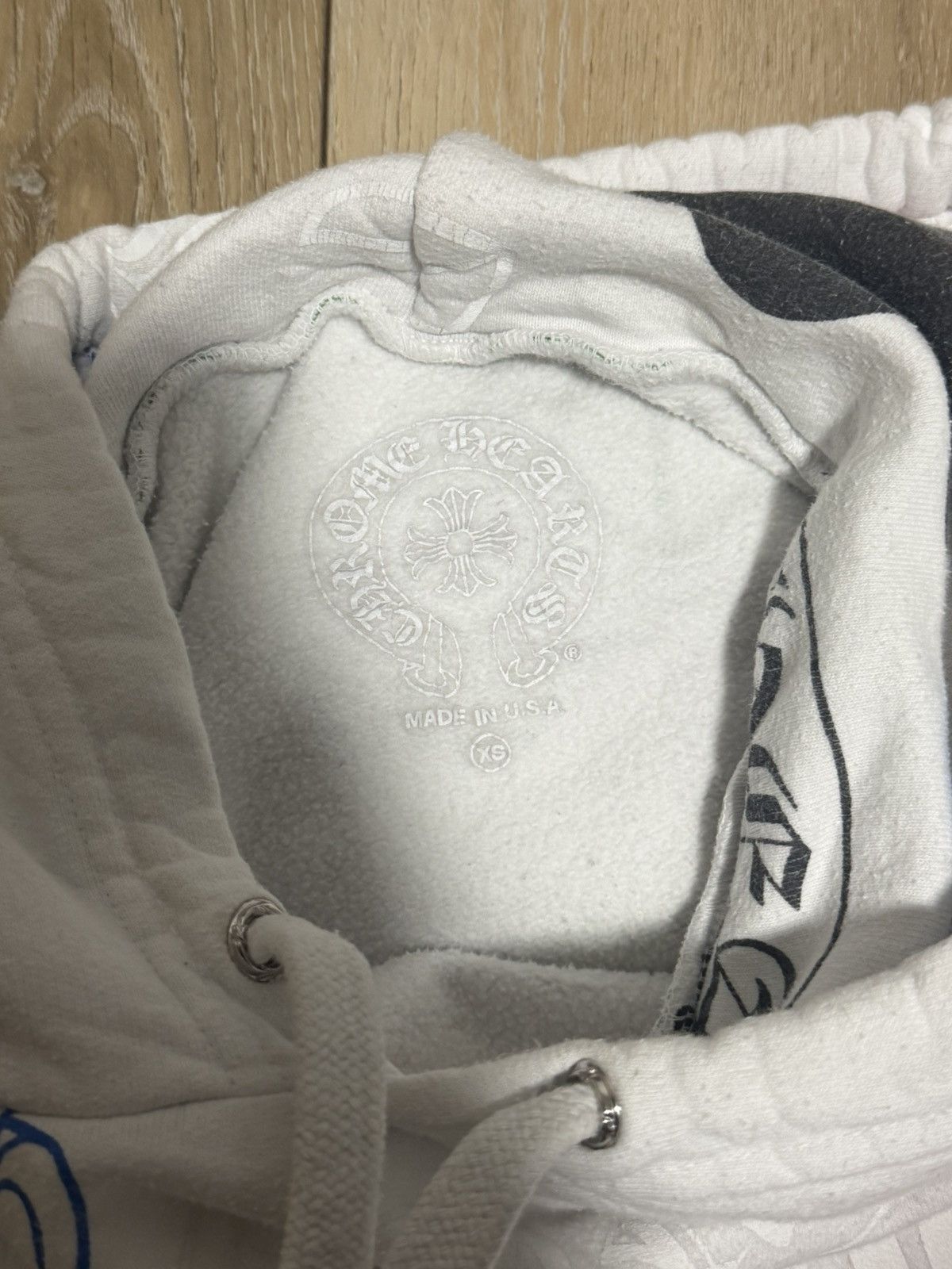 Chrome Hearts Chrome hearts white stencil hoodie Size US XS / EU 42 / 0 - 13 Thumbnail