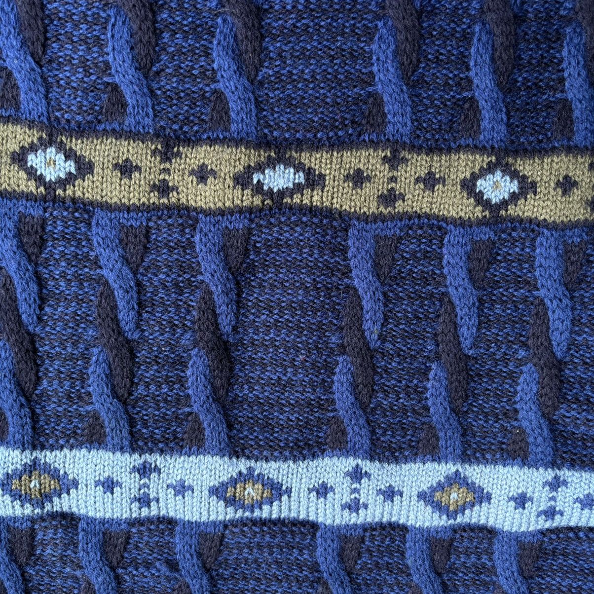 Coogi Vintage Coogi Style Look A Like Rapaki Mahana 3D Cable Knit Size US L / EU 52-54 / 3 - 5 Thumbnail