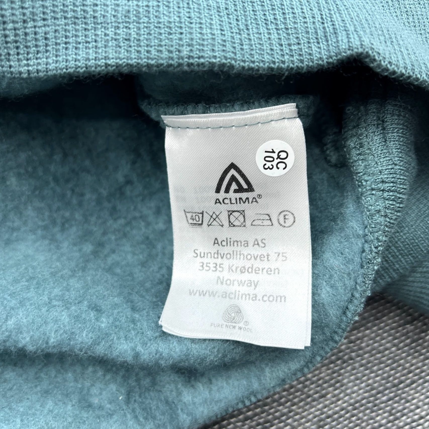 Vintage ACLIMA Mens Sweater Large Crewneck Blue Fleecewool 100% Merino Wool Thermal Pullover Sweatshirt Knit Knitwear Shirt Casual Workwear Mens Blue Size US L / EU 52-54 / 3 - 7 Thumbnail