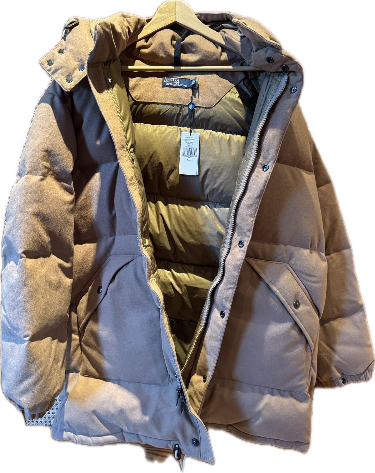 Polo Ralph Lauren Polo Ralph Lauren Wool / Down Jacket Size US XXL / EU 58 / 5 - 1 Thumbnail