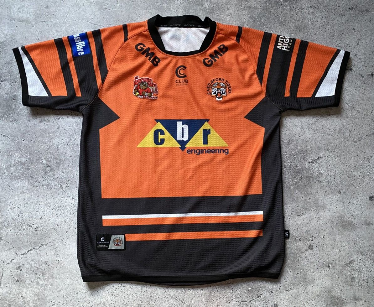 Other Castleford Tigers Rugby League Club Castleford Shirt Jersey Size US XL / EU 56 / 4 - 1 Thumbnail