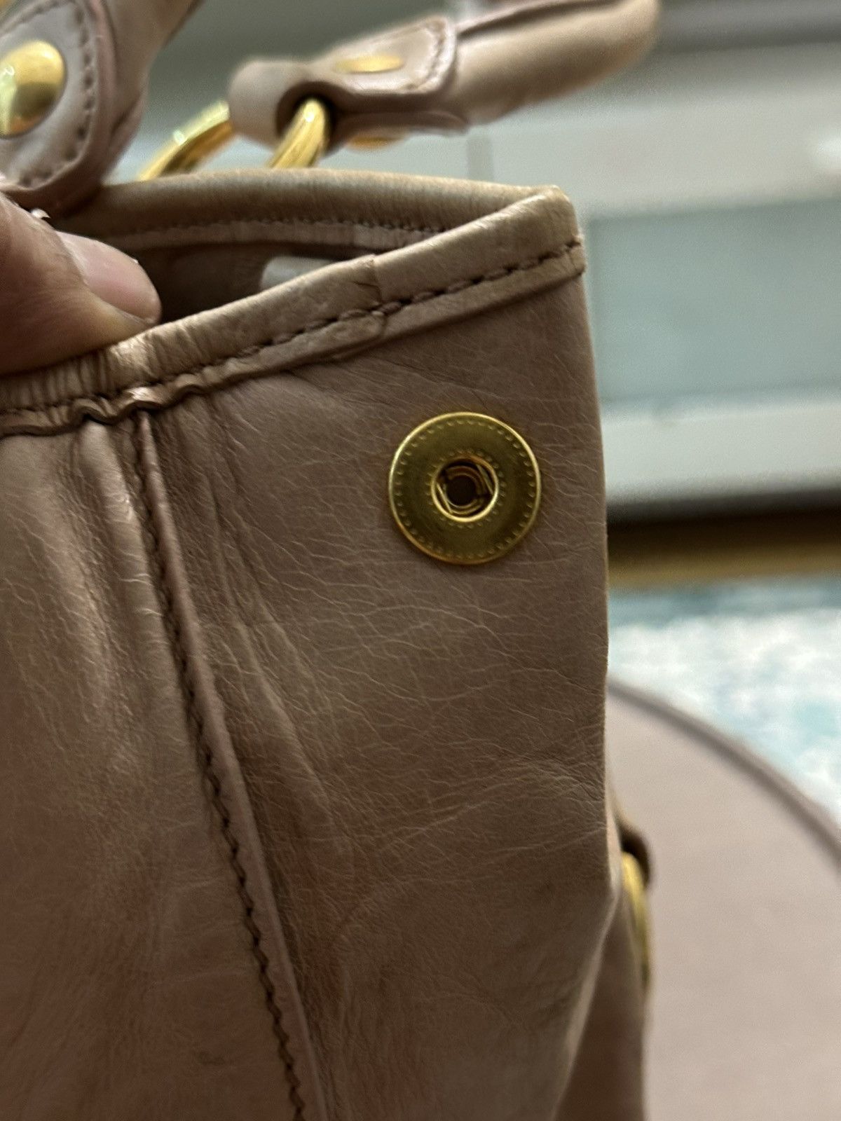 Miu Miu Miu Miu Vitello Lux Leather Shoulder Bag Size ONE SIZE - 7 Thumbnail
