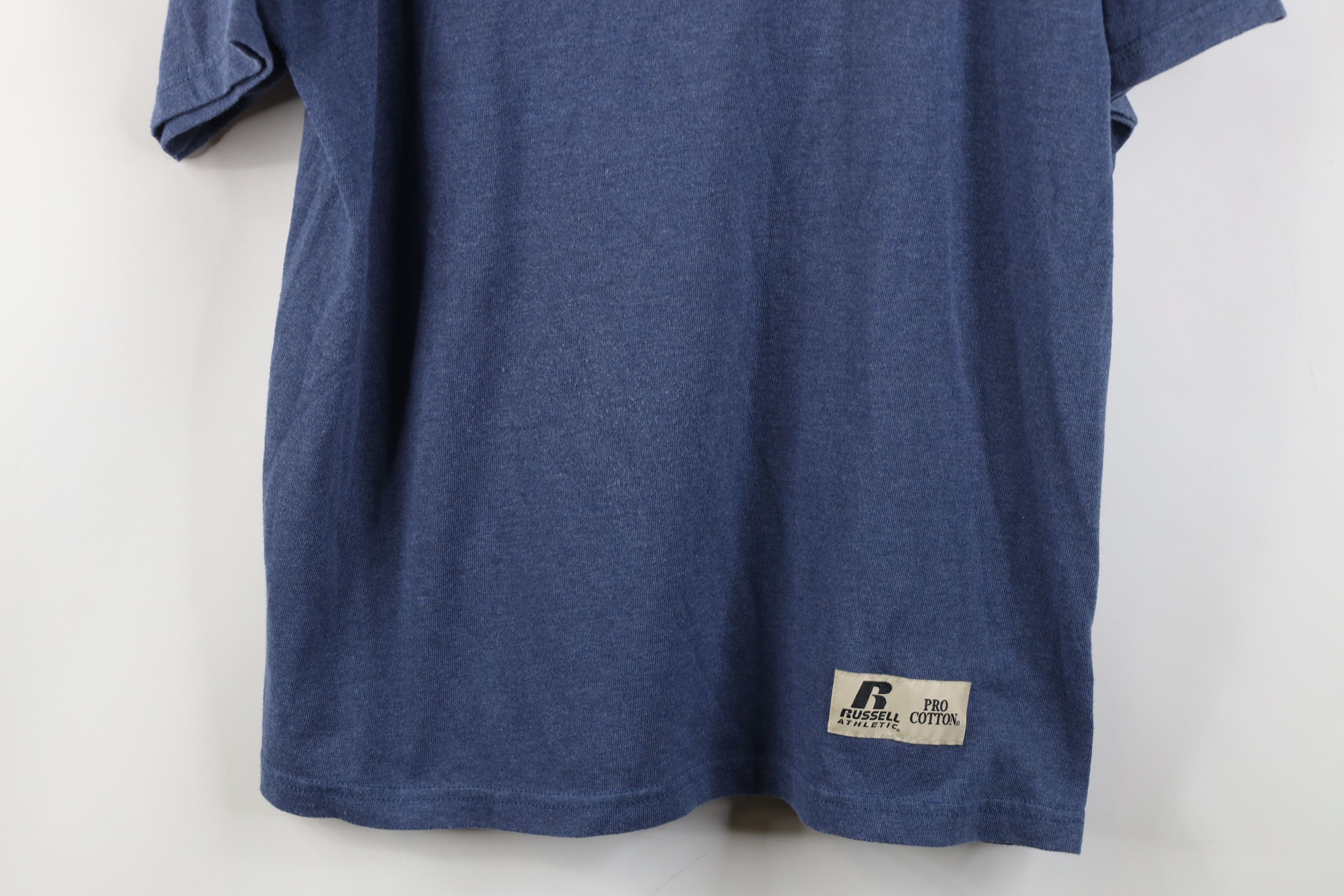 Russell Athletic Vintage 90s Y2K Russell Athletic Short Sleeve T-Shirt Blue Size US M / EU 48-50 / 2 - 3 Thumbnail